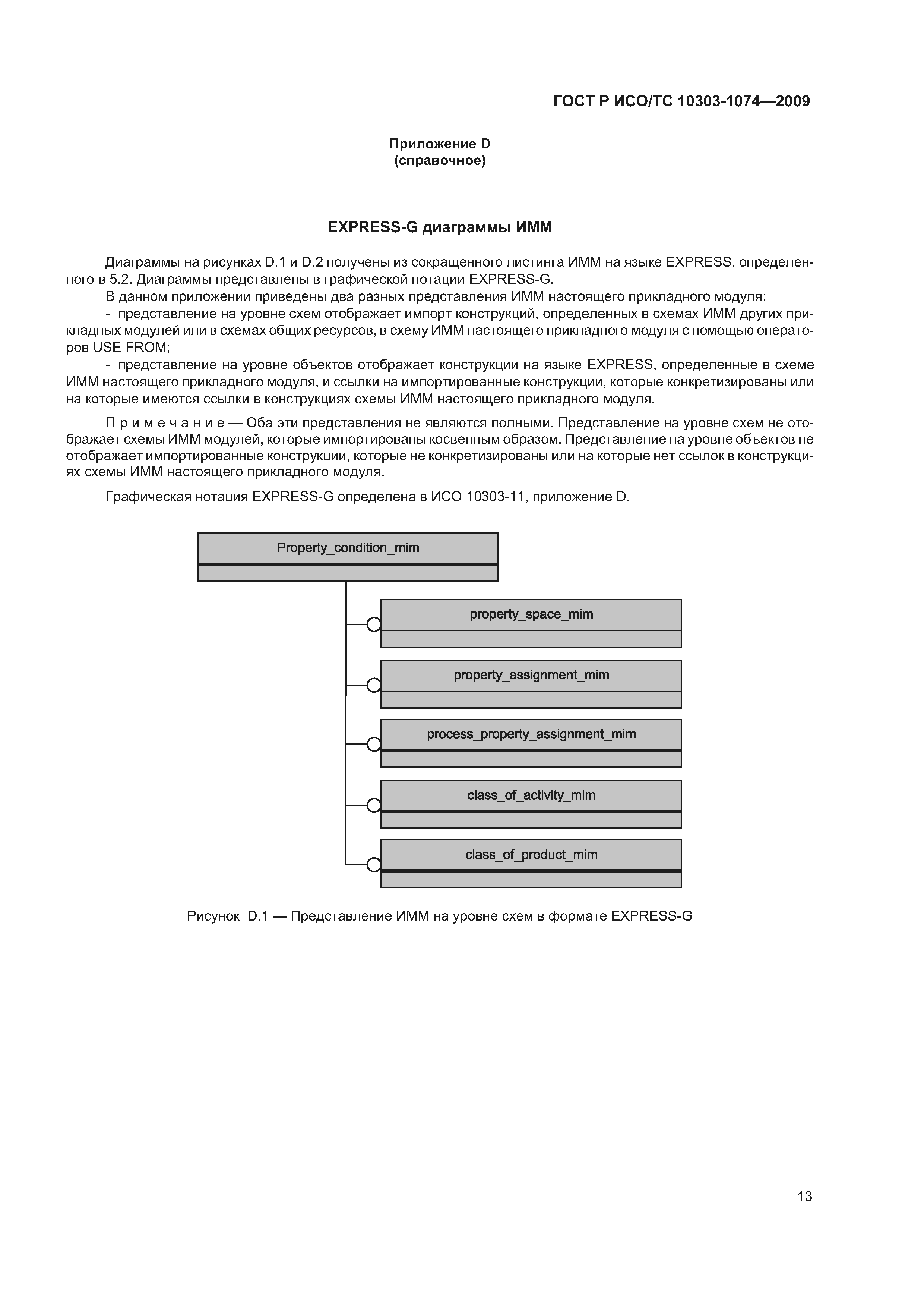 ГОСТ Р ИСО/ТС 10303-1074-2009