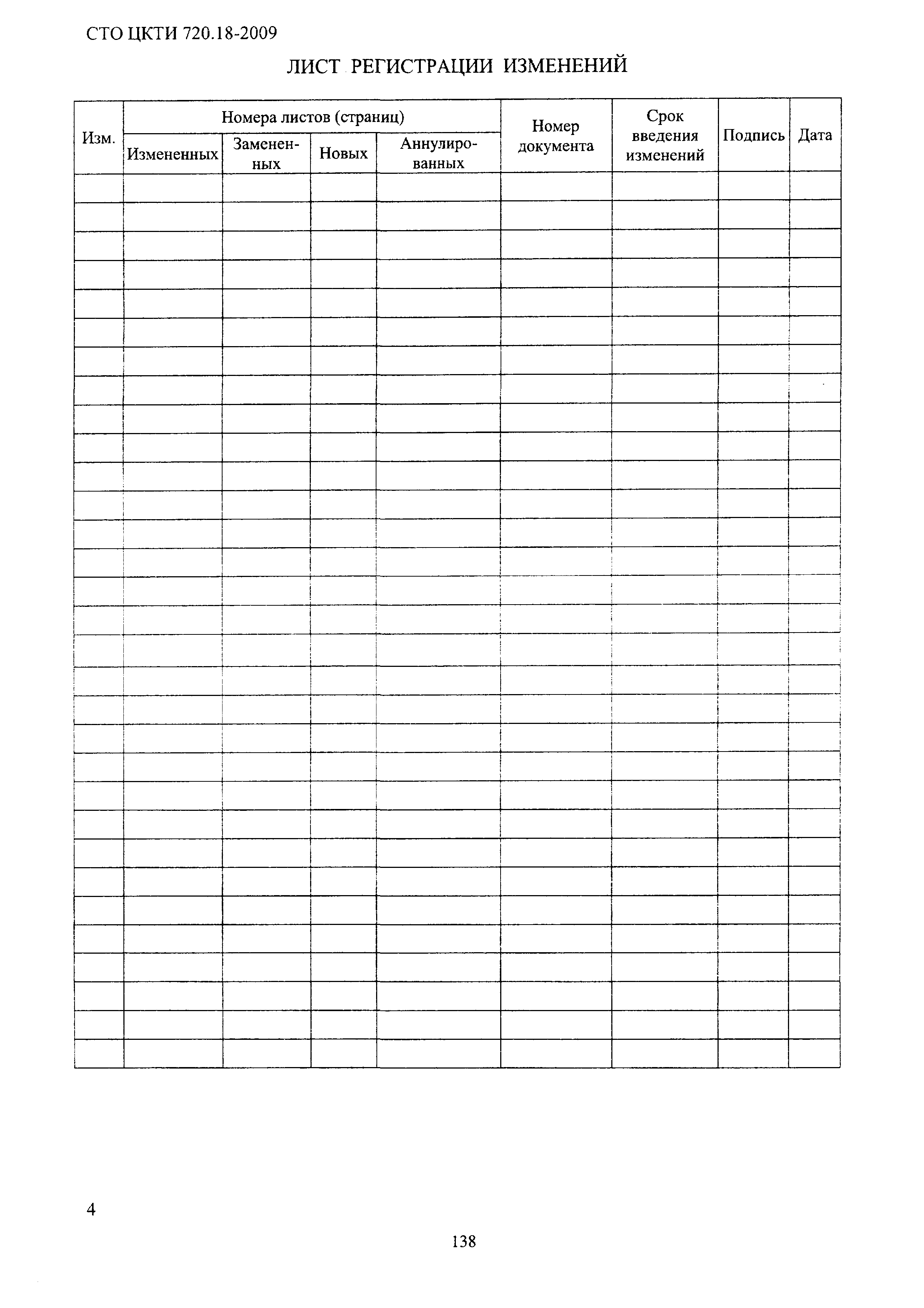 СТО ЦКТИ 720.18-2009