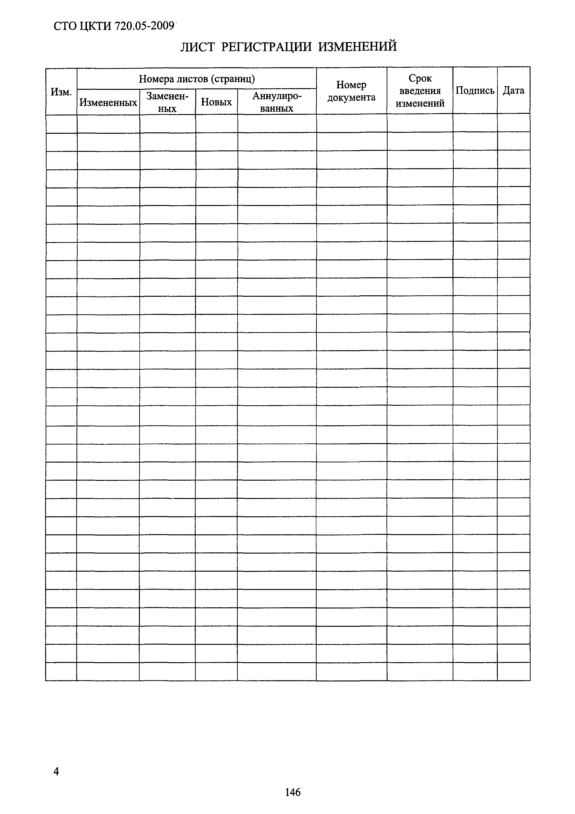 СТО ЦКТИ 720.05-2009