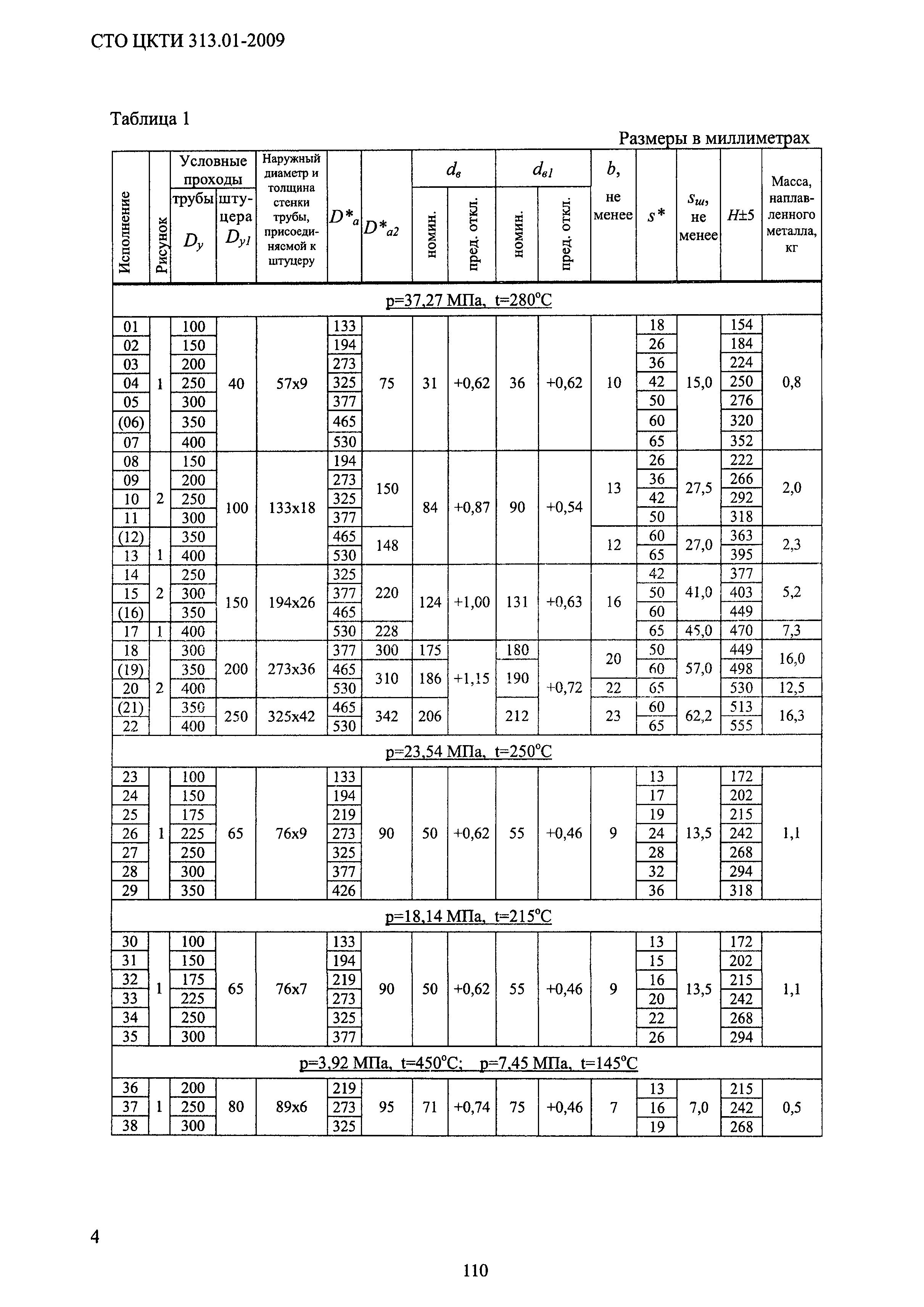 СТО ЦКТИ 313.01-2009