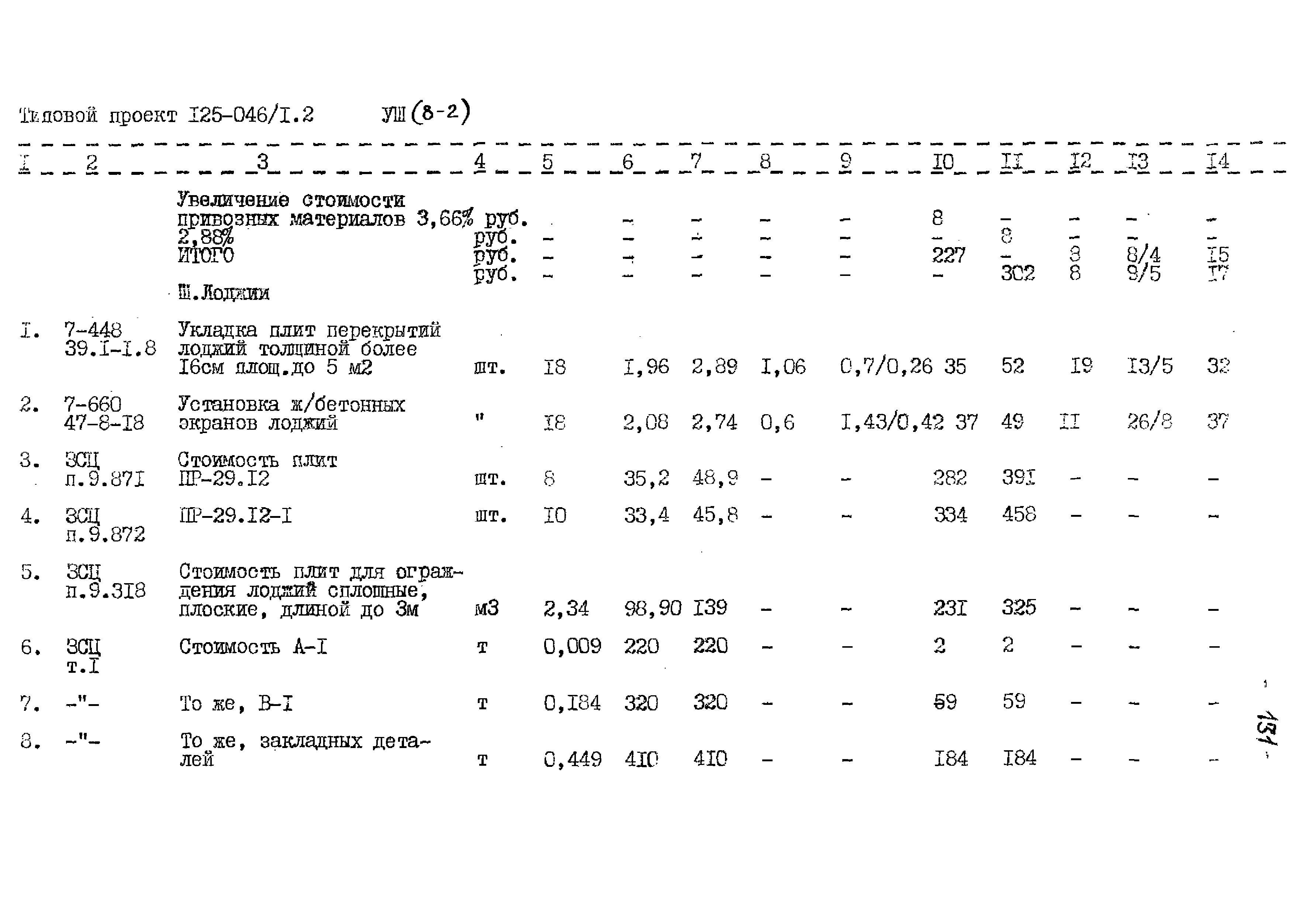 Типовой проект 125-045/1.2