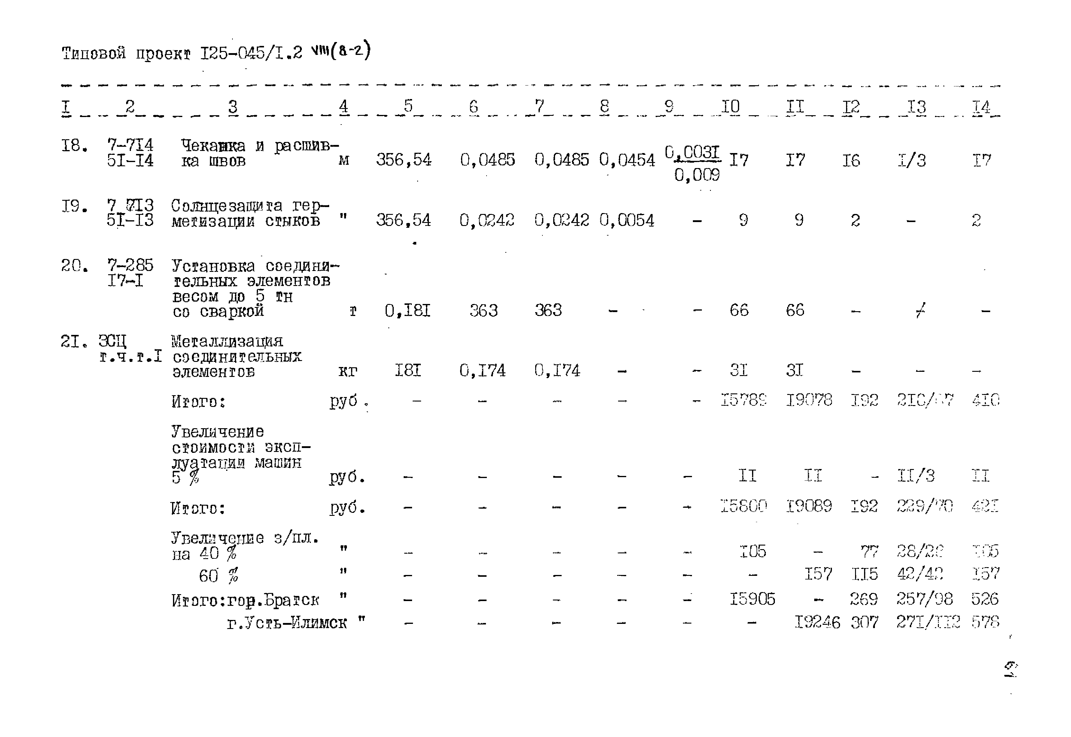 Типовой проект 125-045/1.2