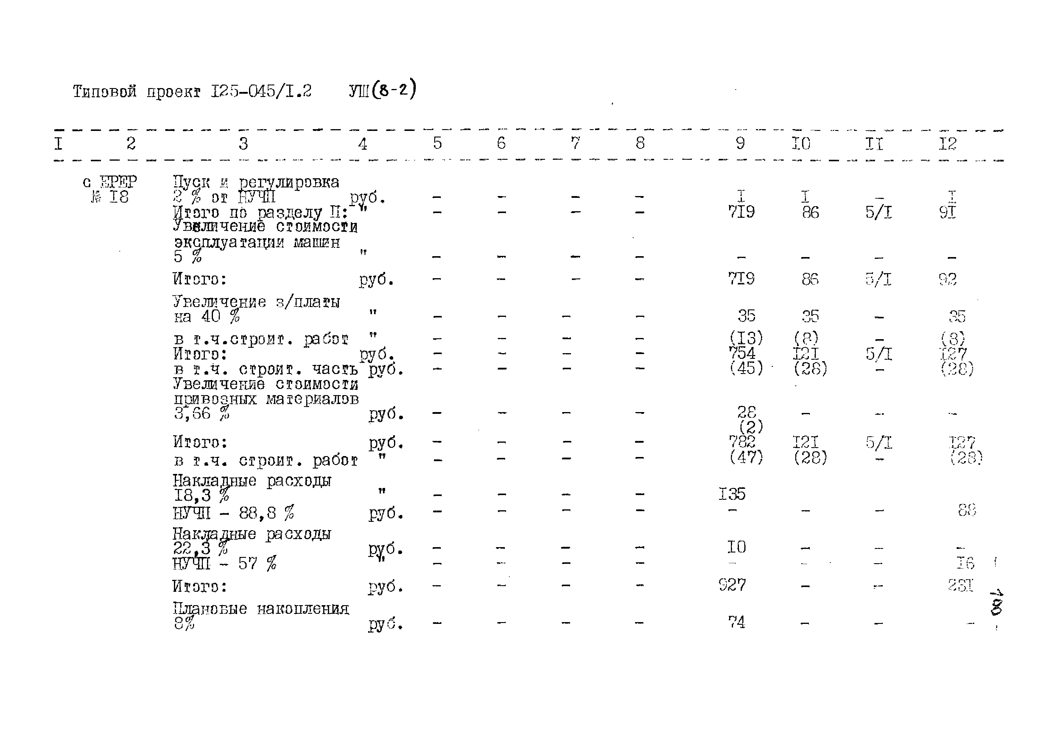 Типовой проект 125-045/1.2