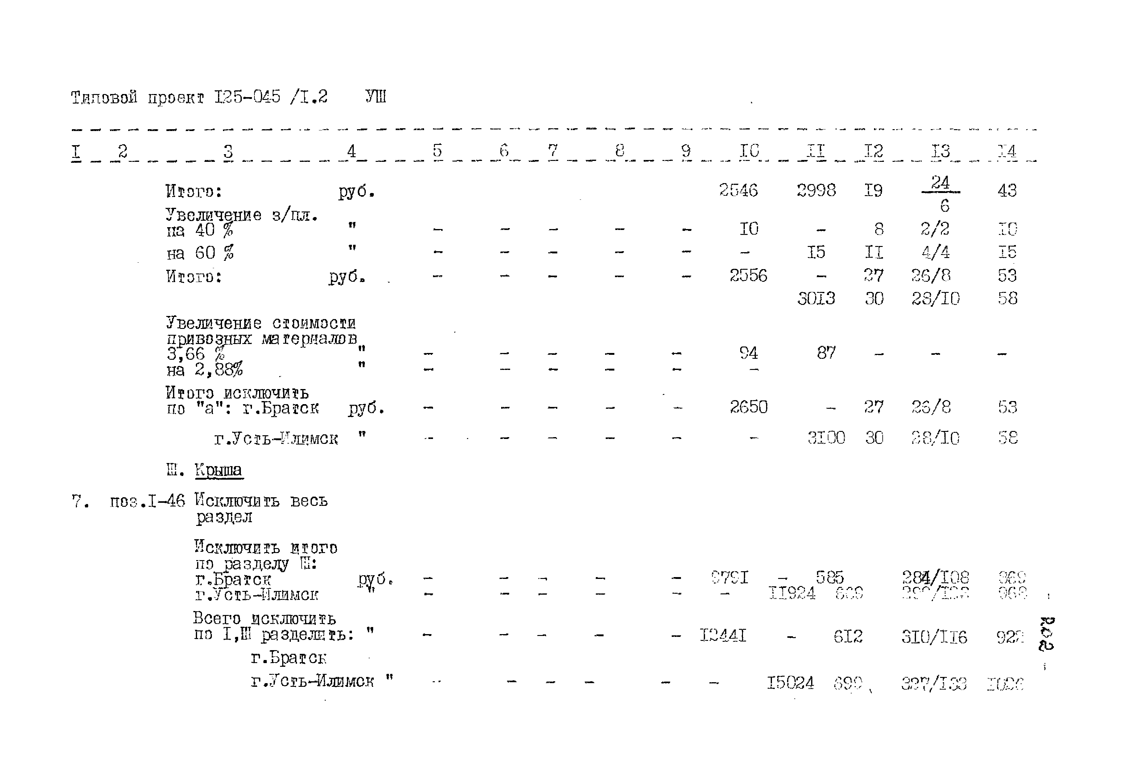 Типовой проект 125-045/1.2