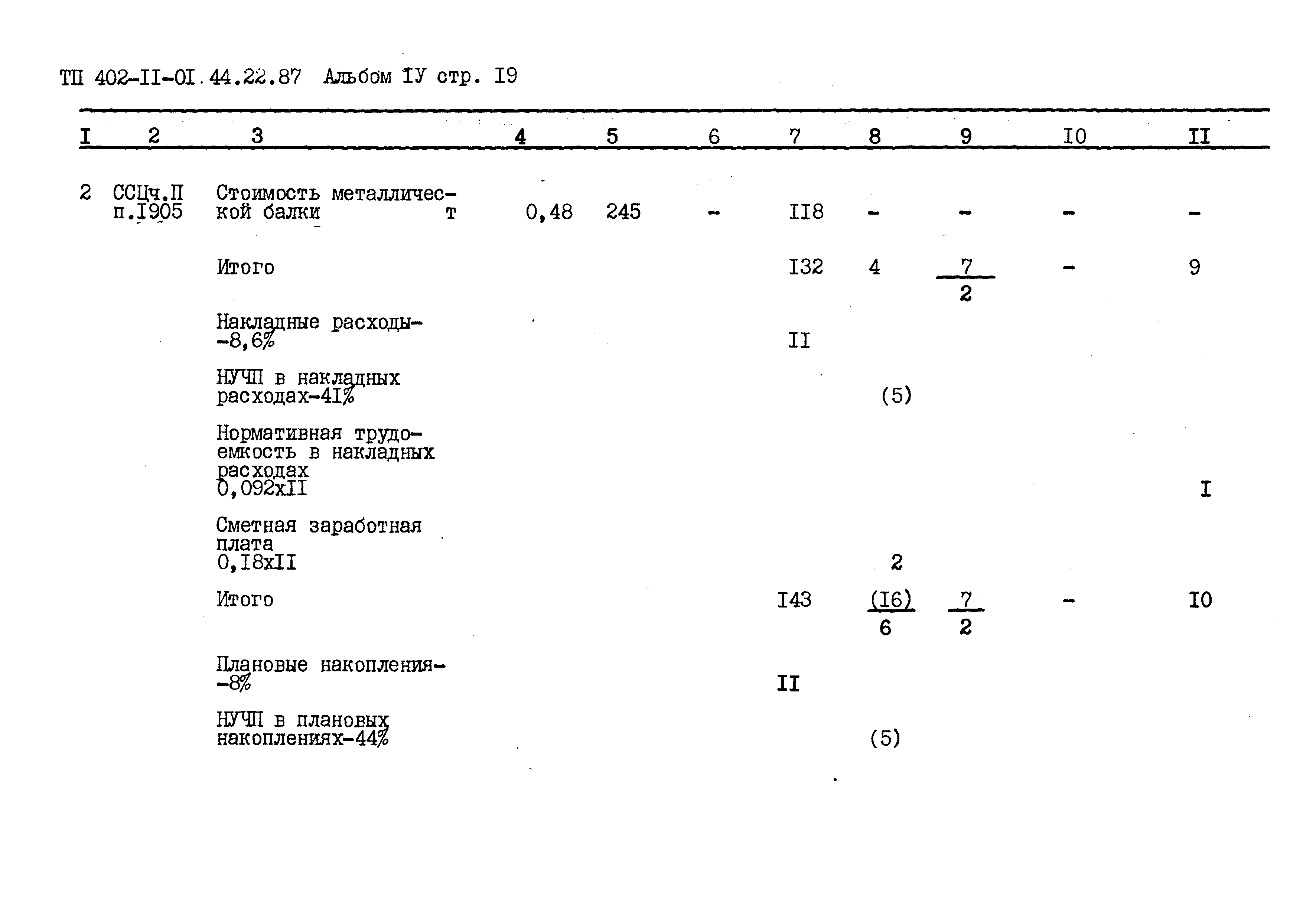 Типовые проектные решения 402-11-0144.22.87