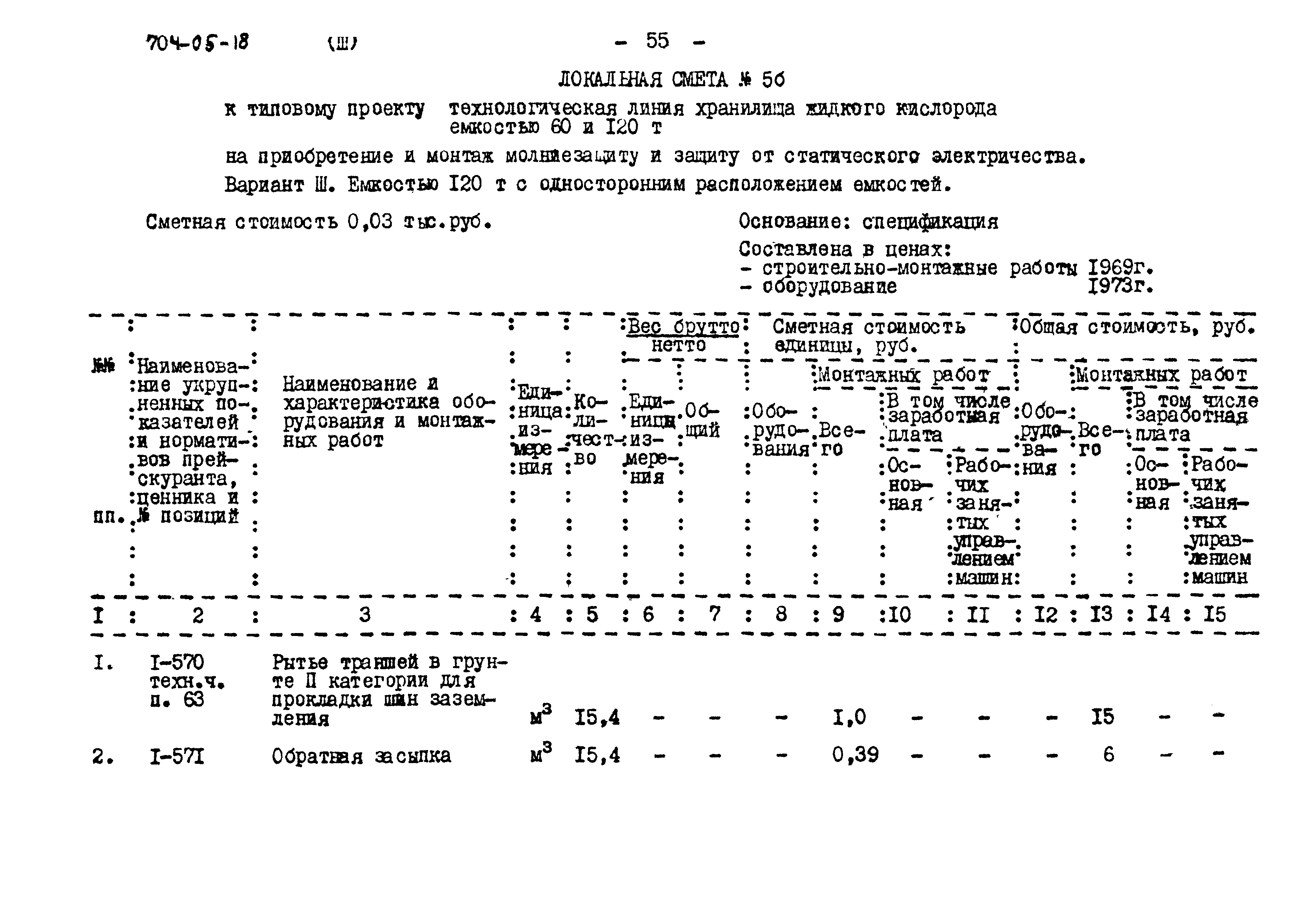 Типовые проектные решения 704-05-18