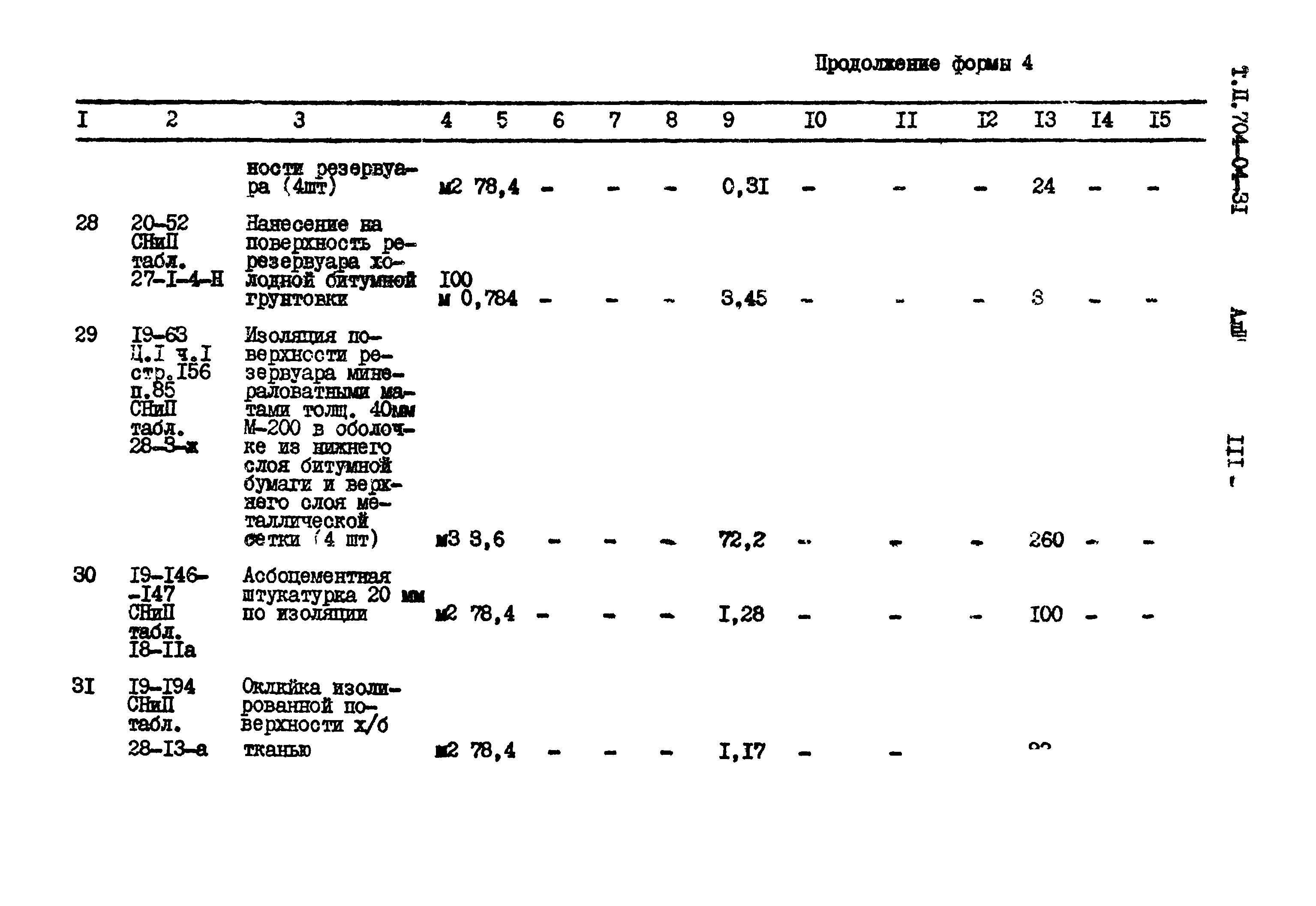 Типовые проектные решения 704-04-31