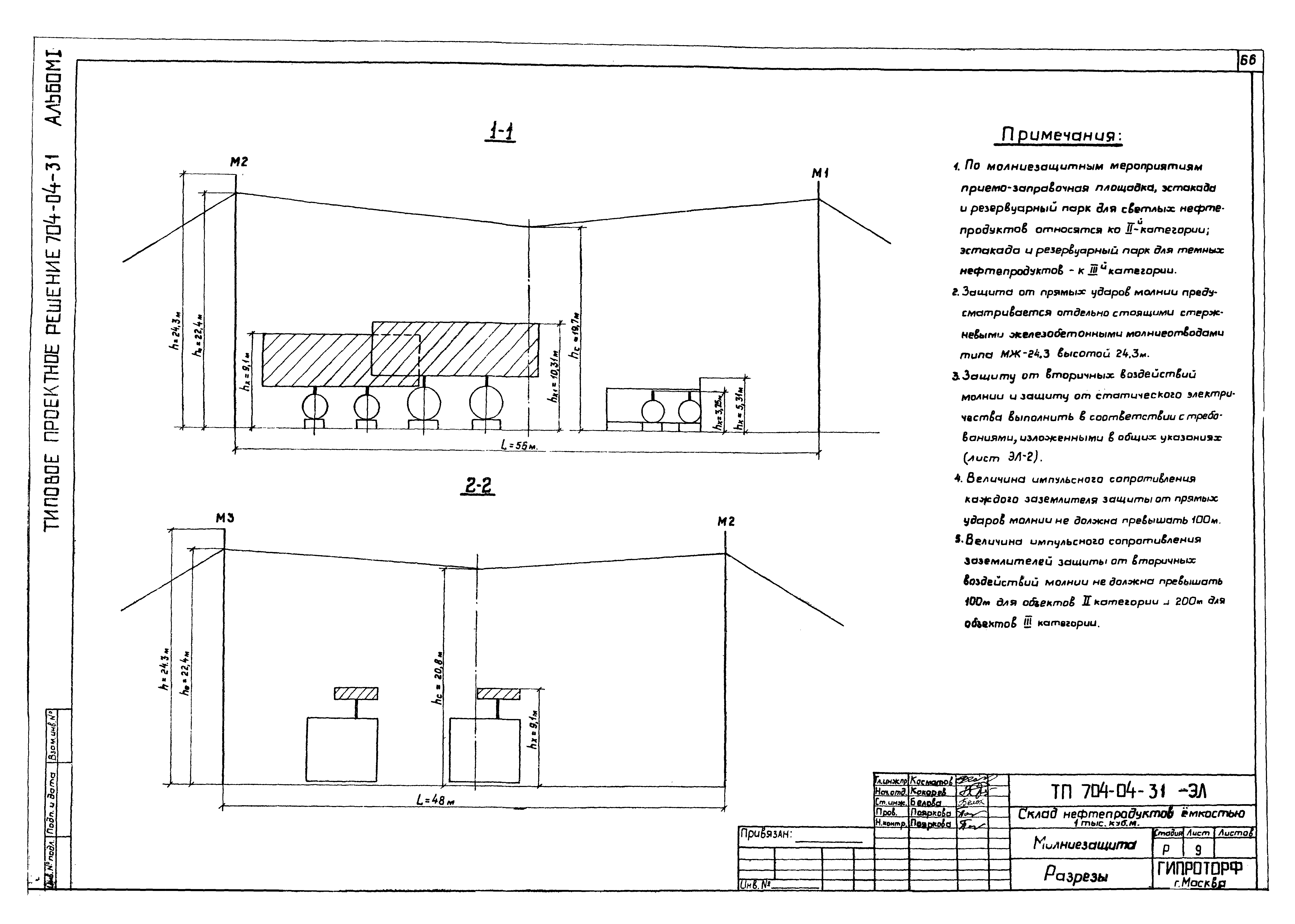 Типовые проектные решения 704-04-31