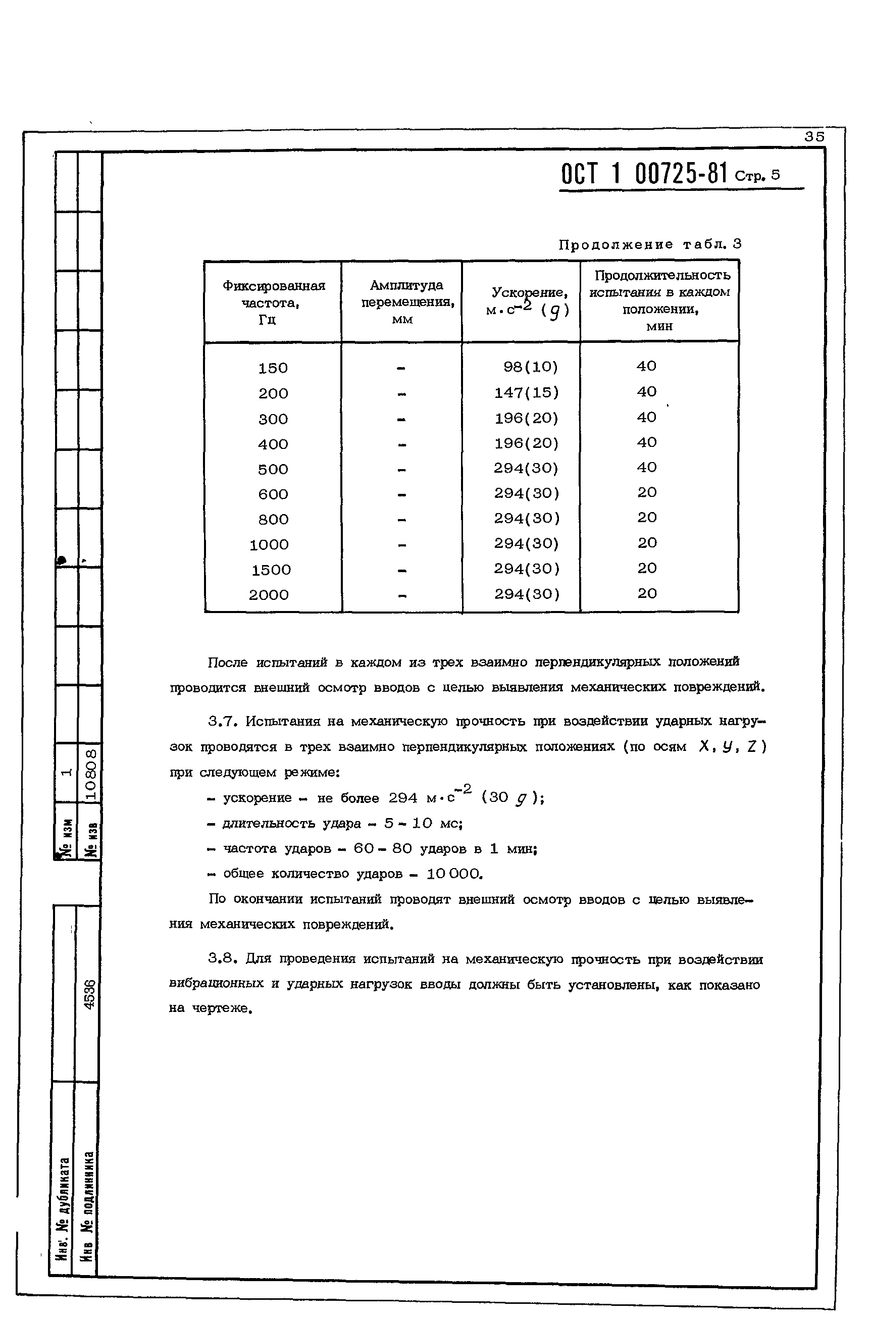 ОСТ 1 00725-81