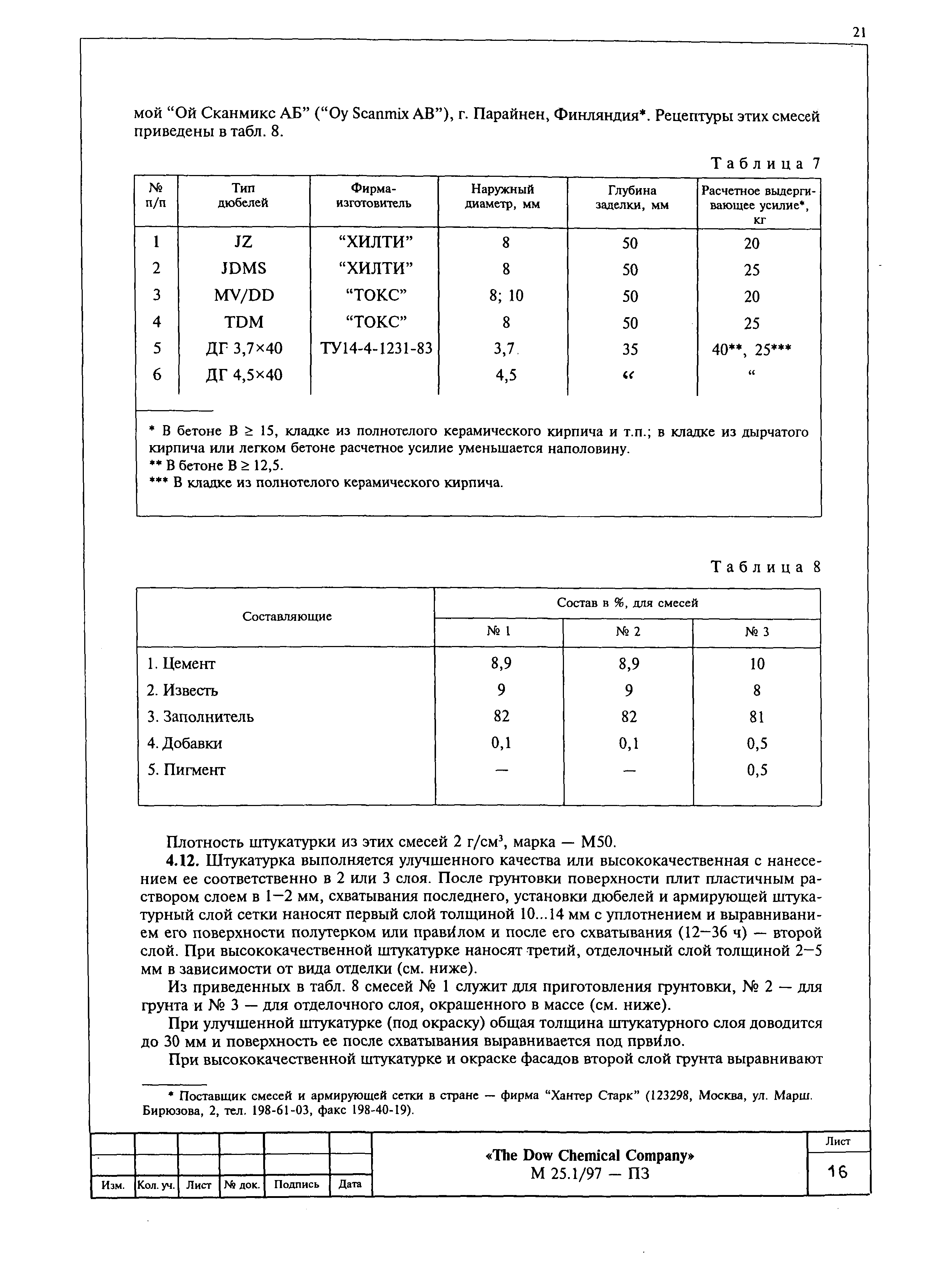 Шифр М25.1/97