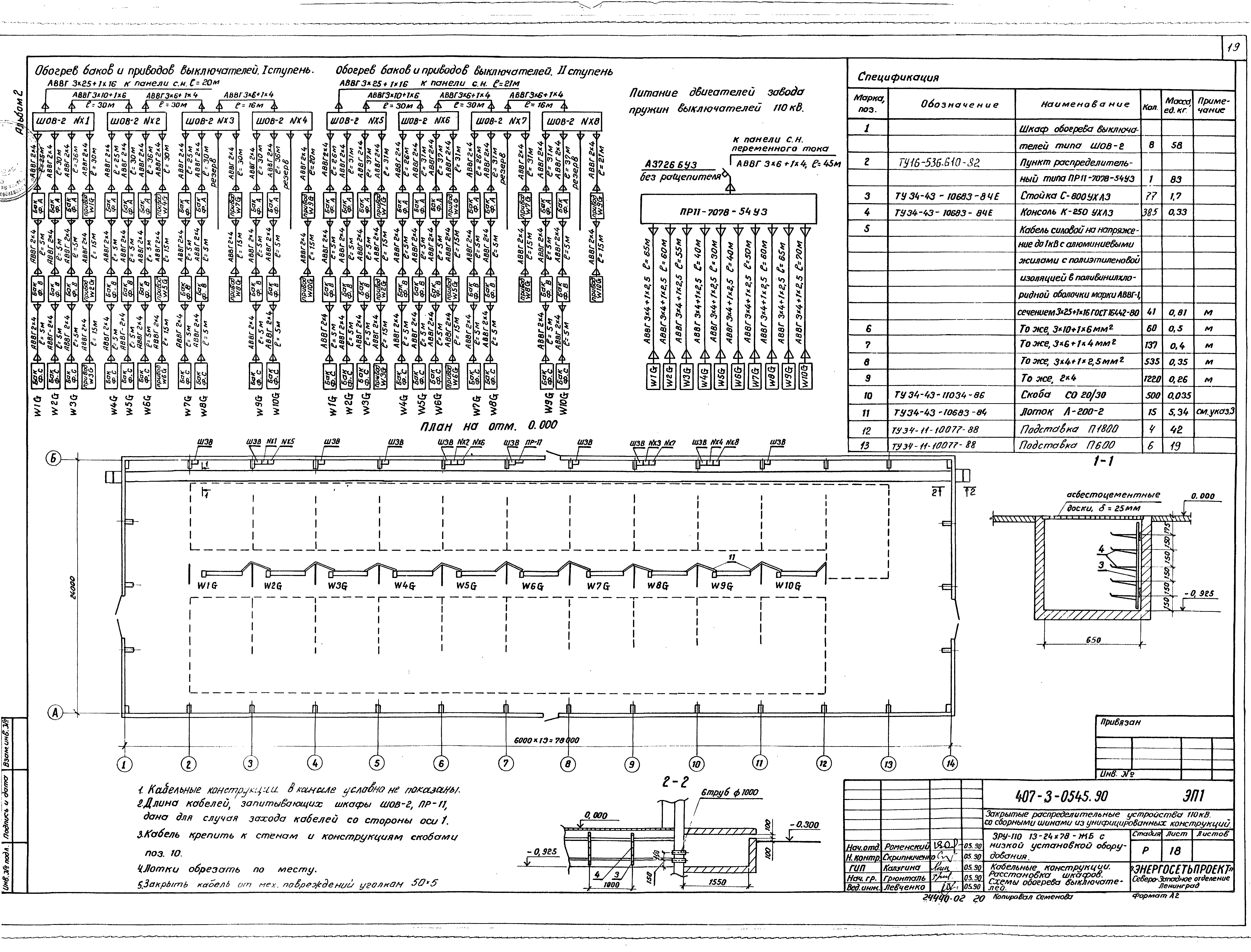 Типовые проектные решения 407-3-0545.90