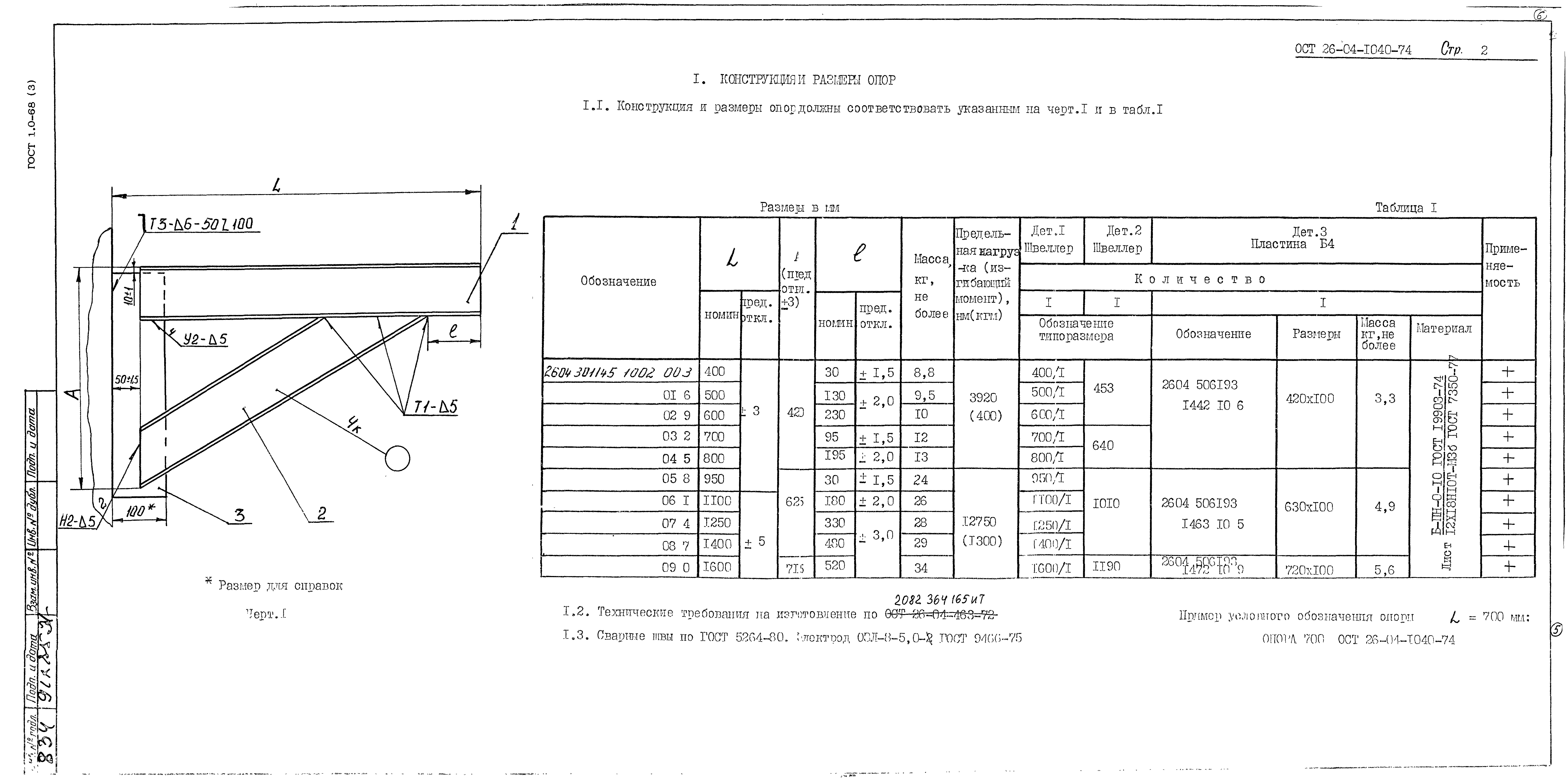 ОСТ 26-04-1040-74