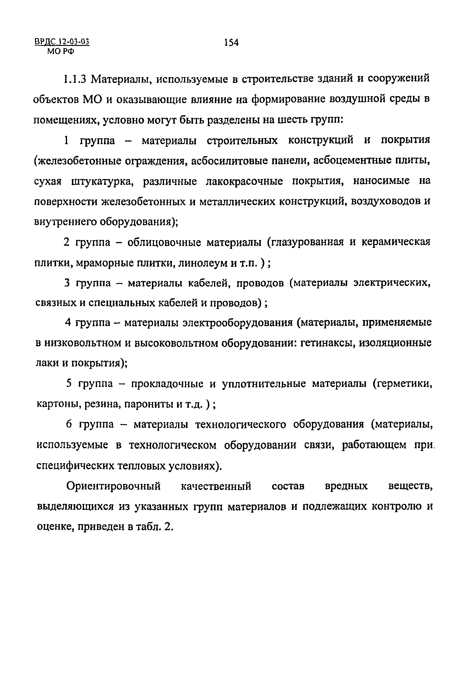 ВРДС 12-03-03 МО РФ