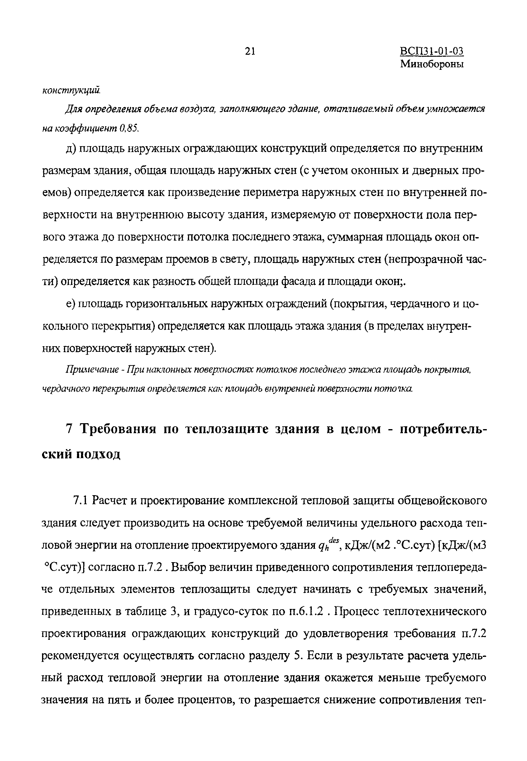 ВСП 31-01-03 МО РФ