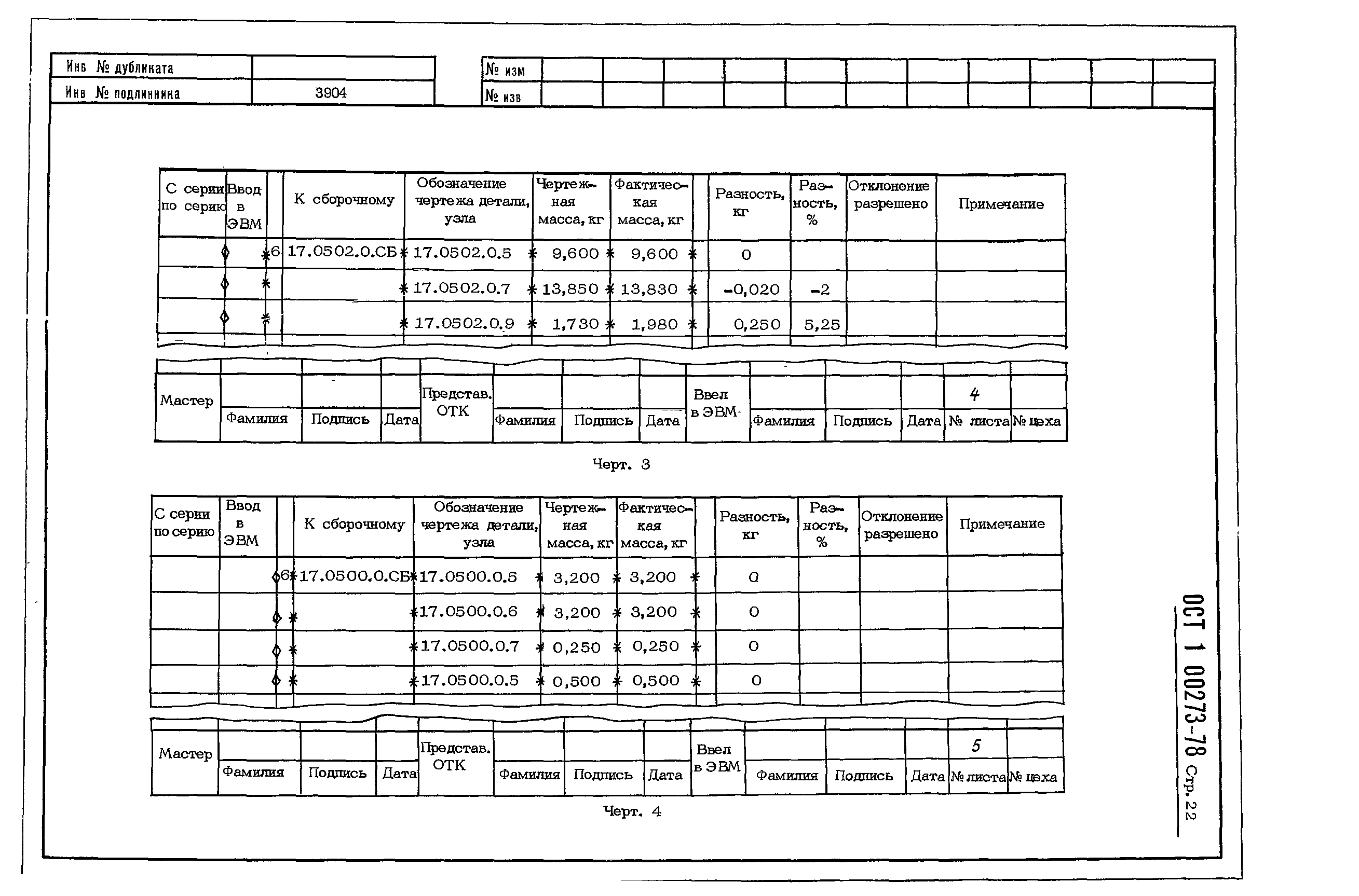 ОСТ 1 00273-78