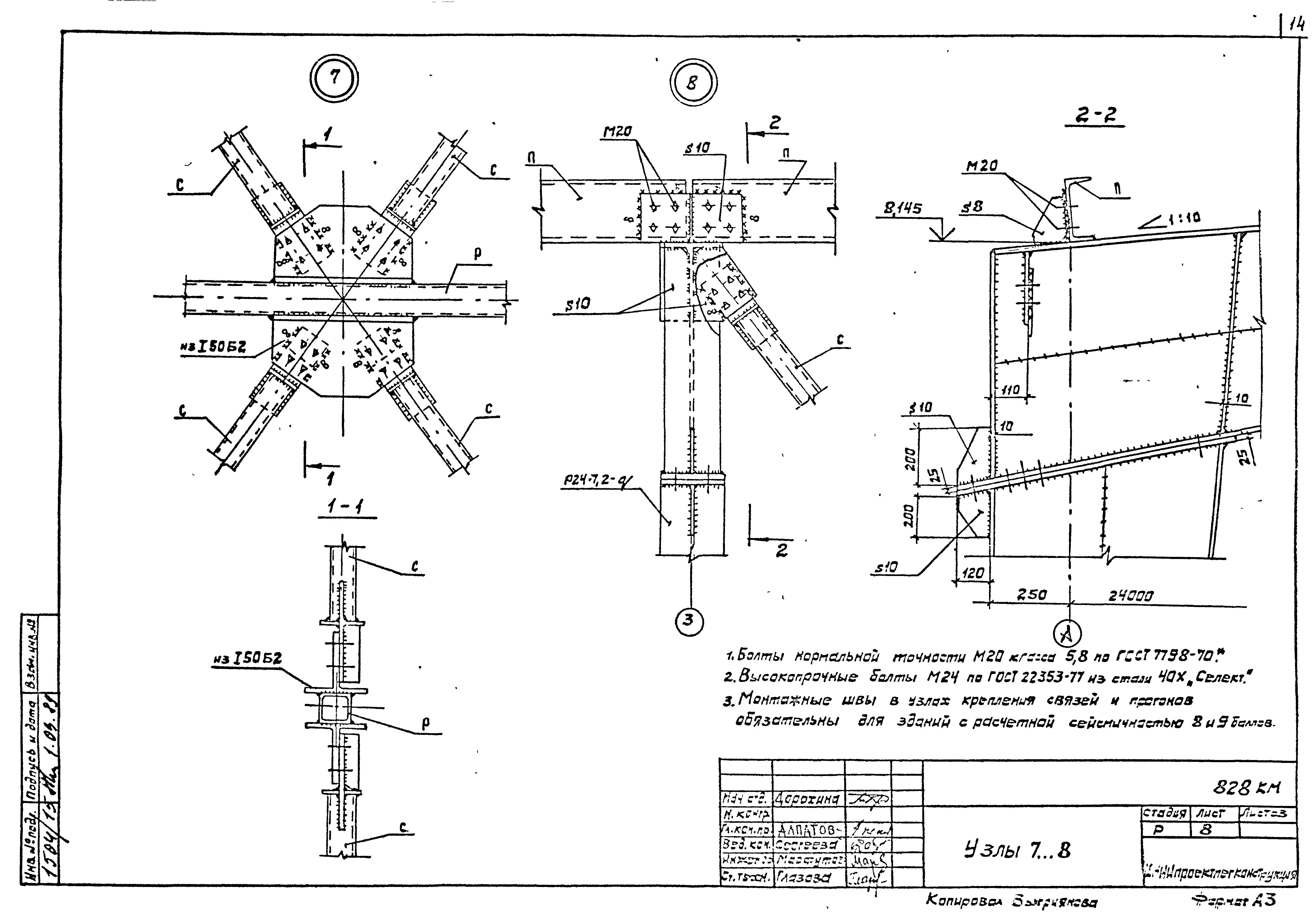 Шифр 828КМ