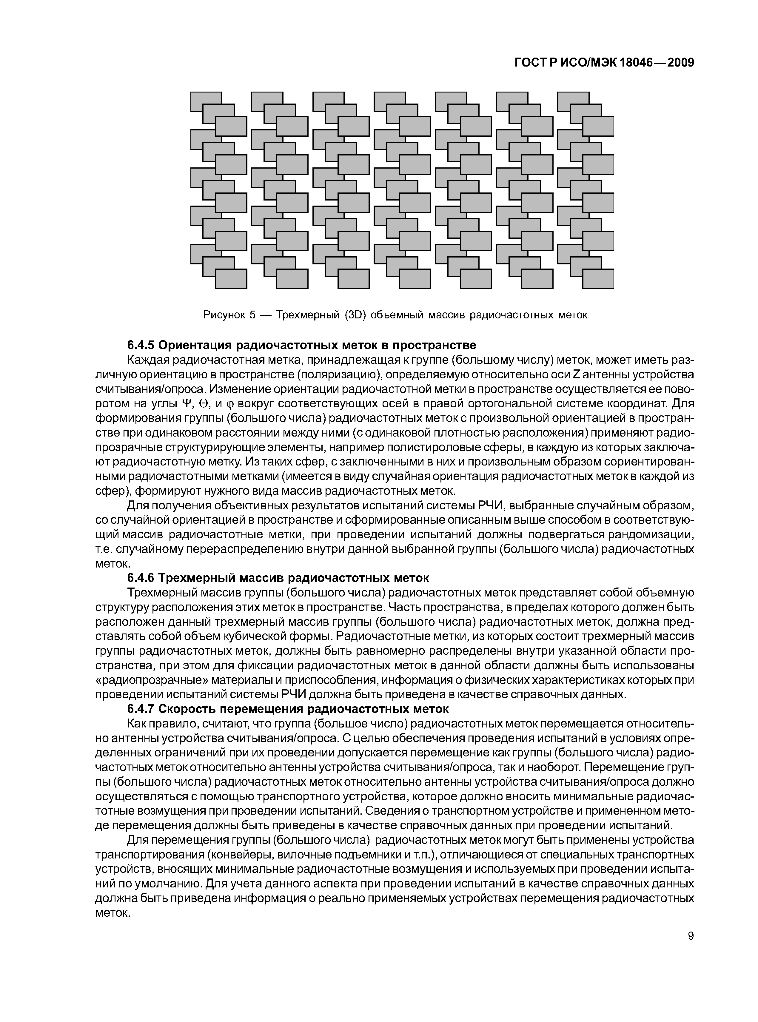 ГОСТ Р ИСО/МЭК 18046-2009