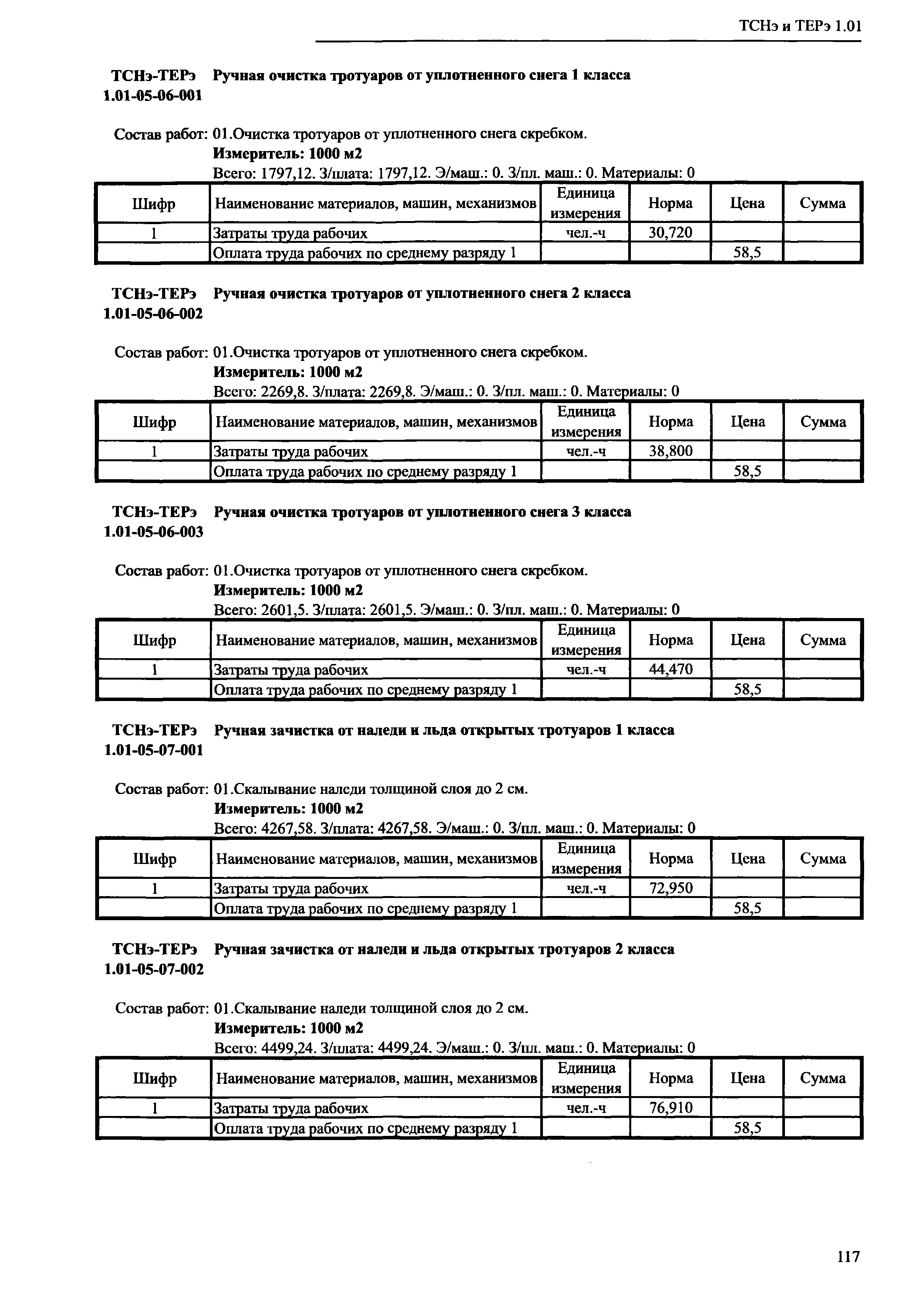 ТСНэ и ТЕРэ 1.01-05