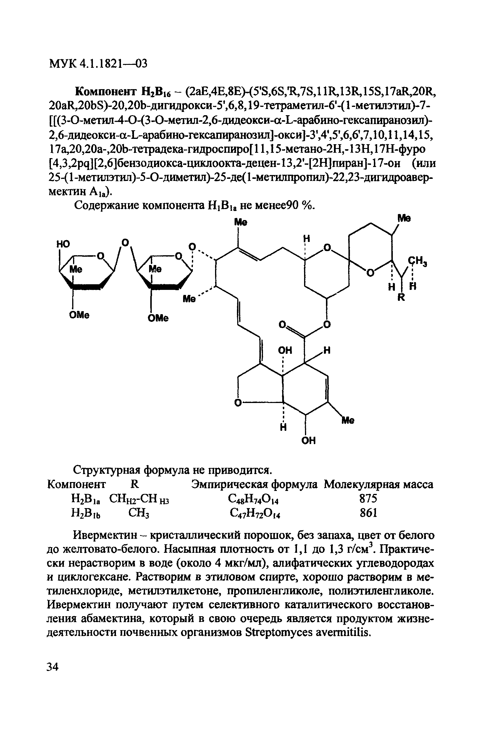 МУК 4.1.1821-03