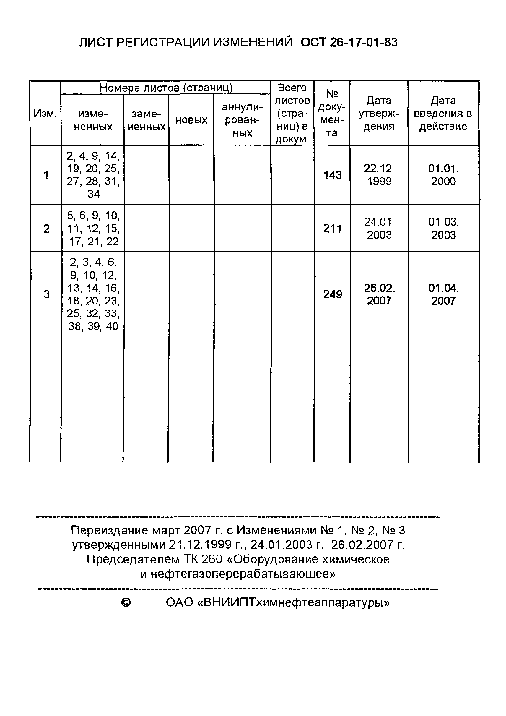 ОСТ 26-17-01-83