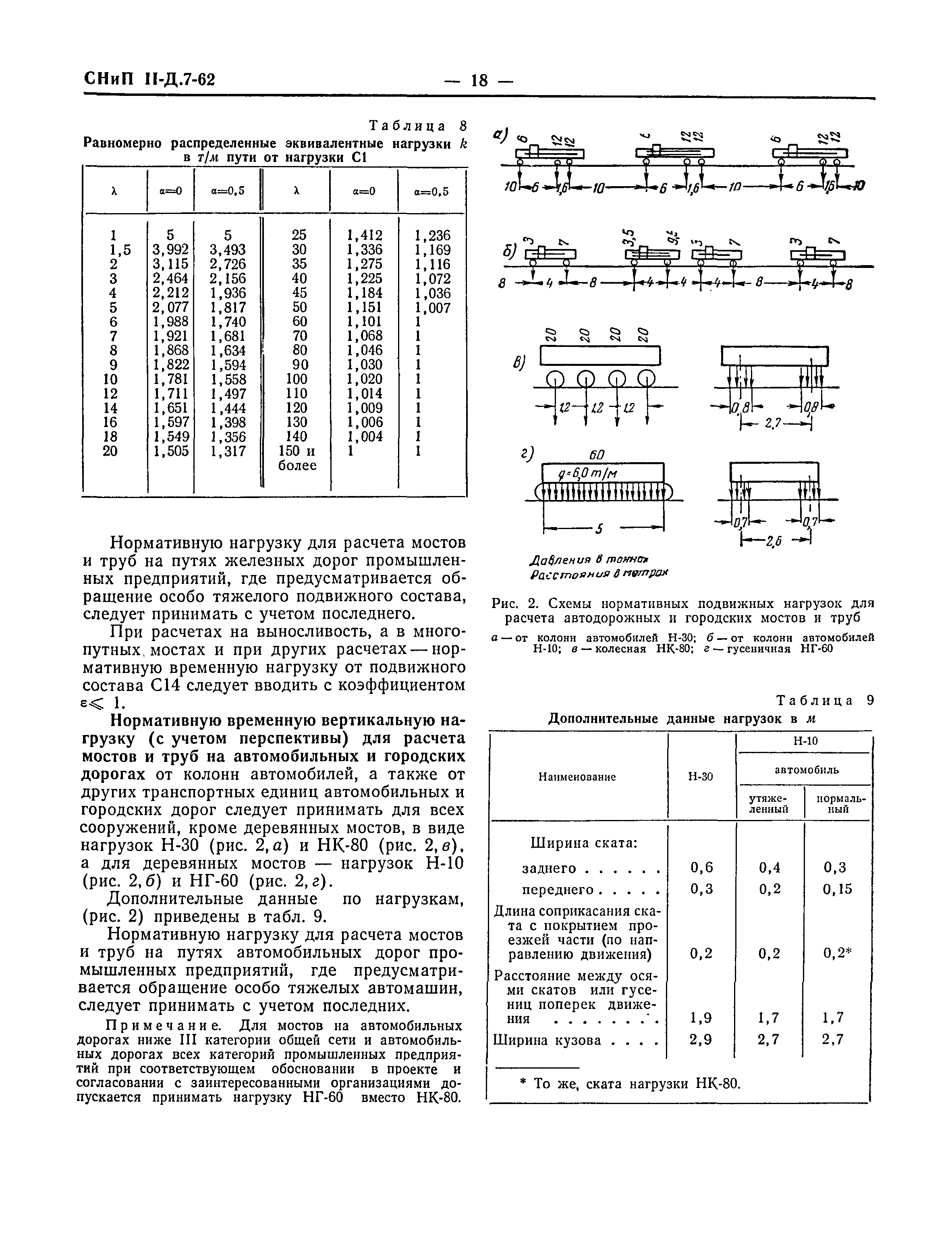 СНиП II-Д.7-62