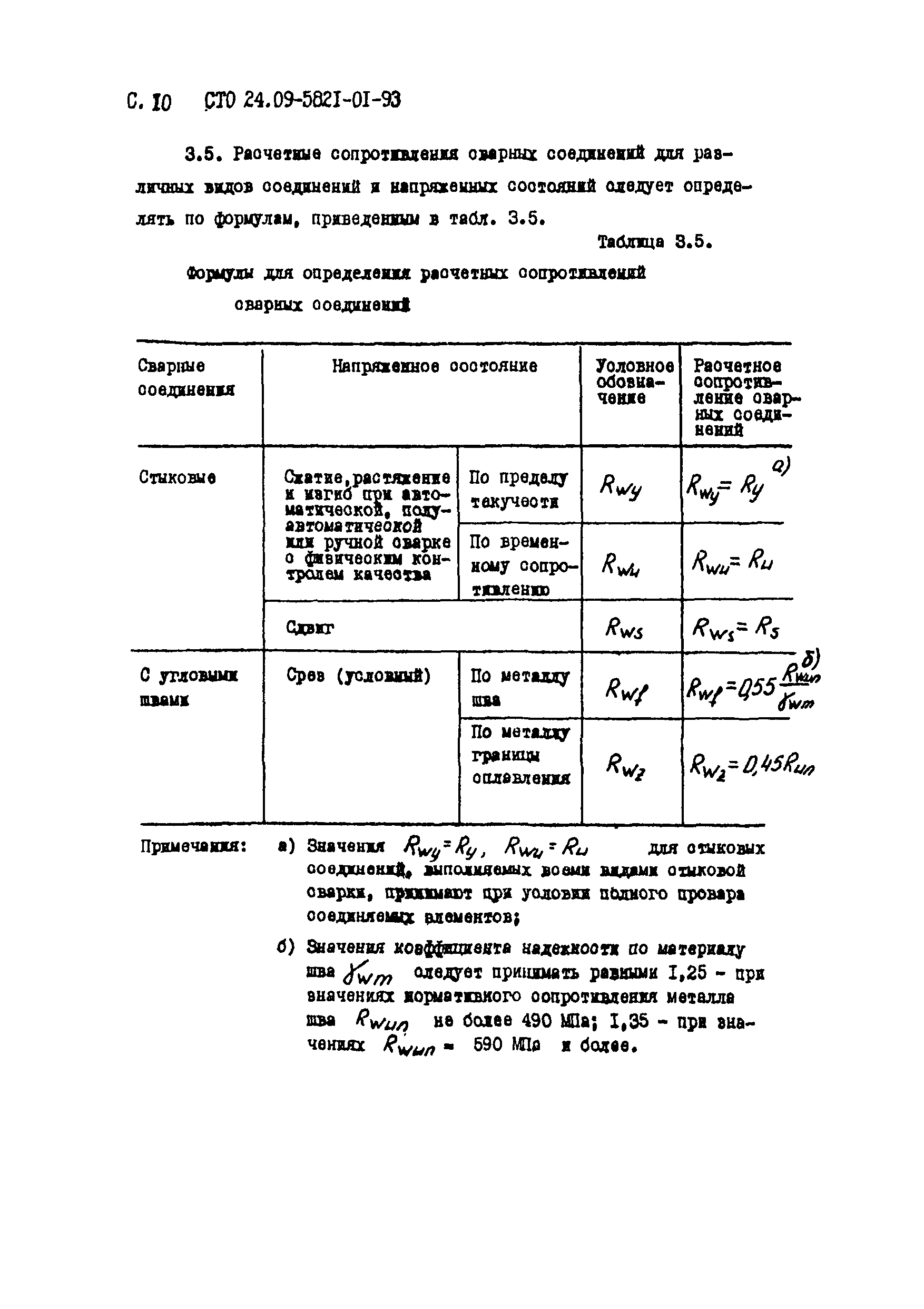 СТО 24.09-5821-01-93