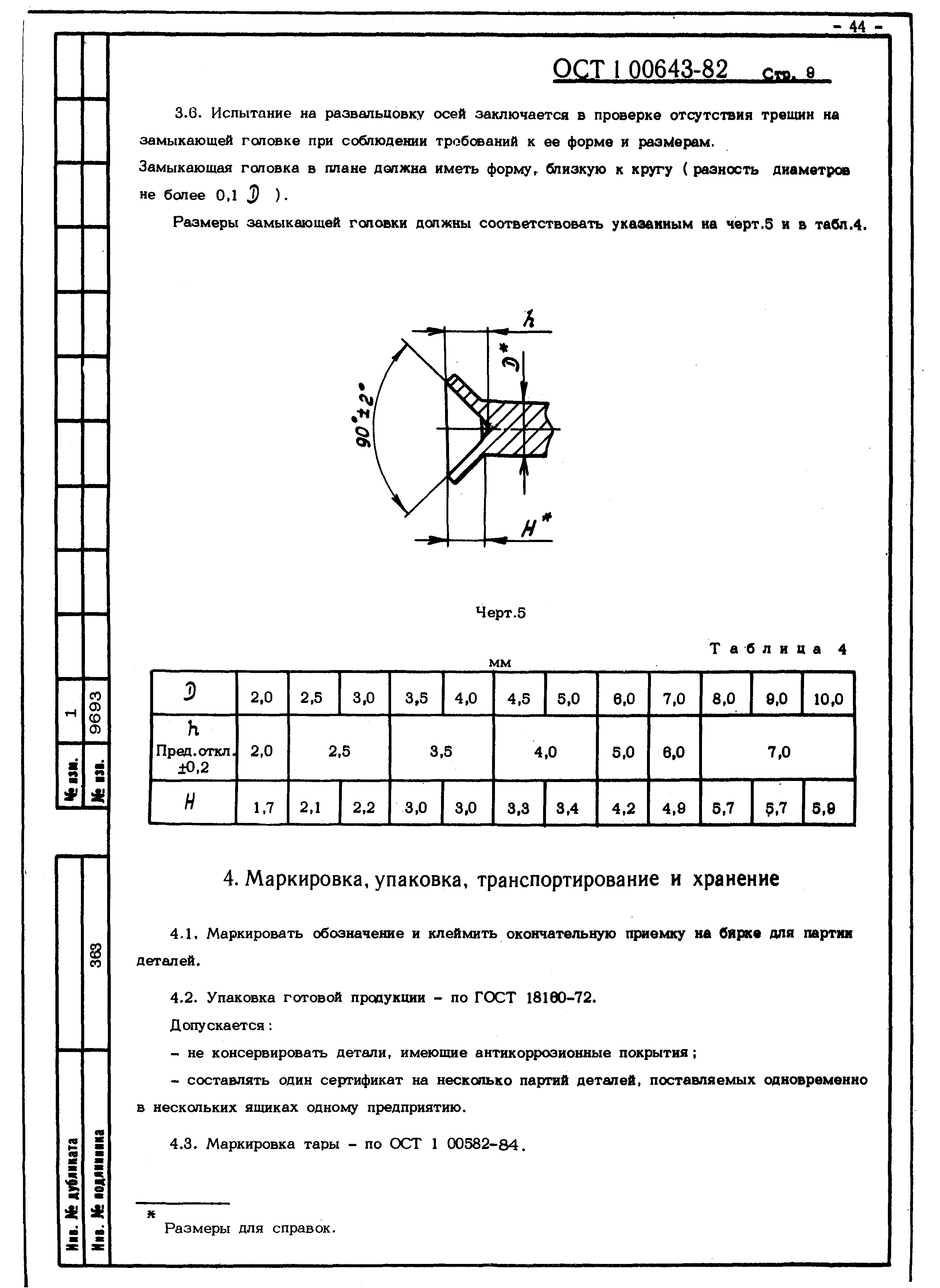 ОСТ 1 00643-82