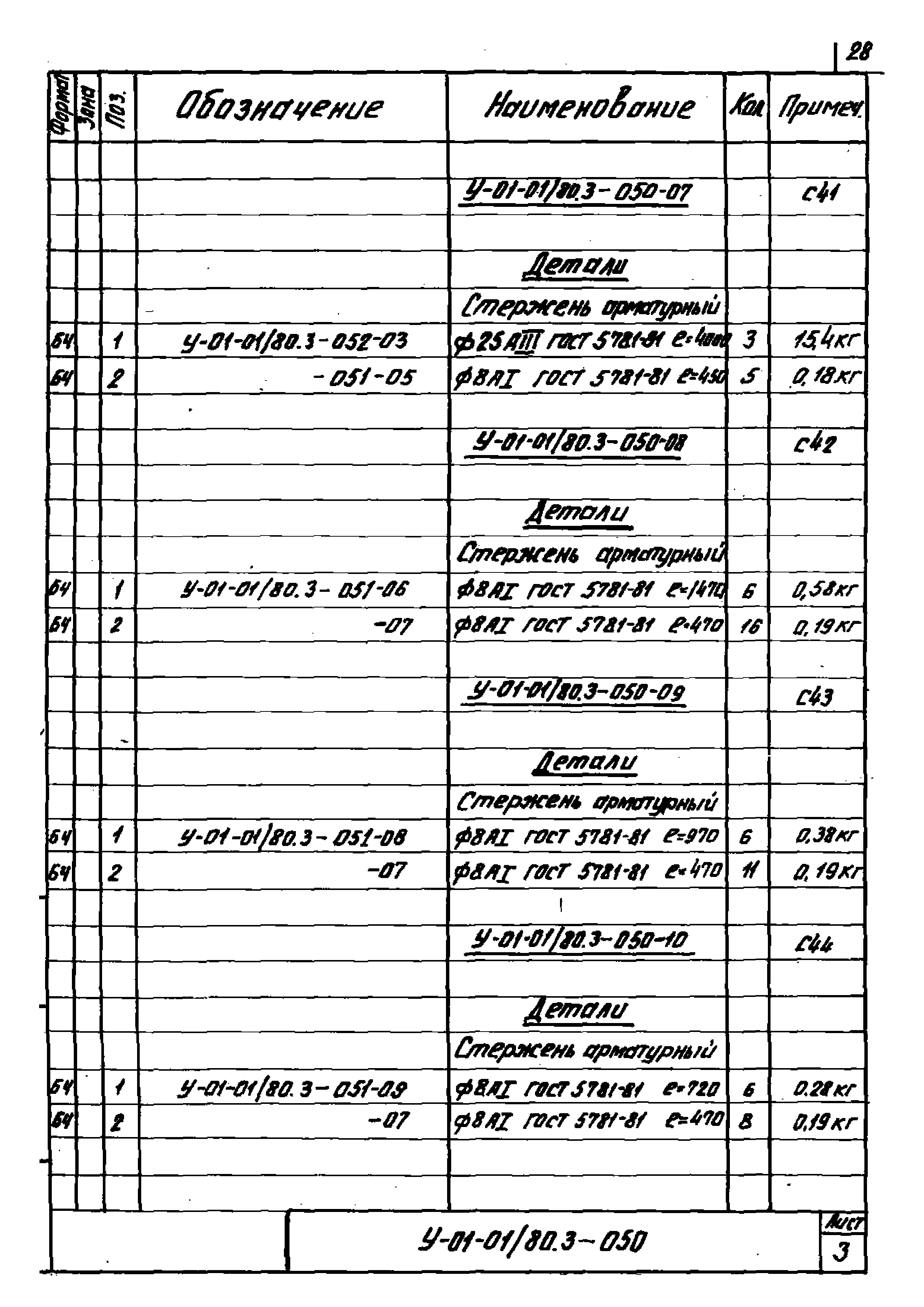 Серия У-01-01/80