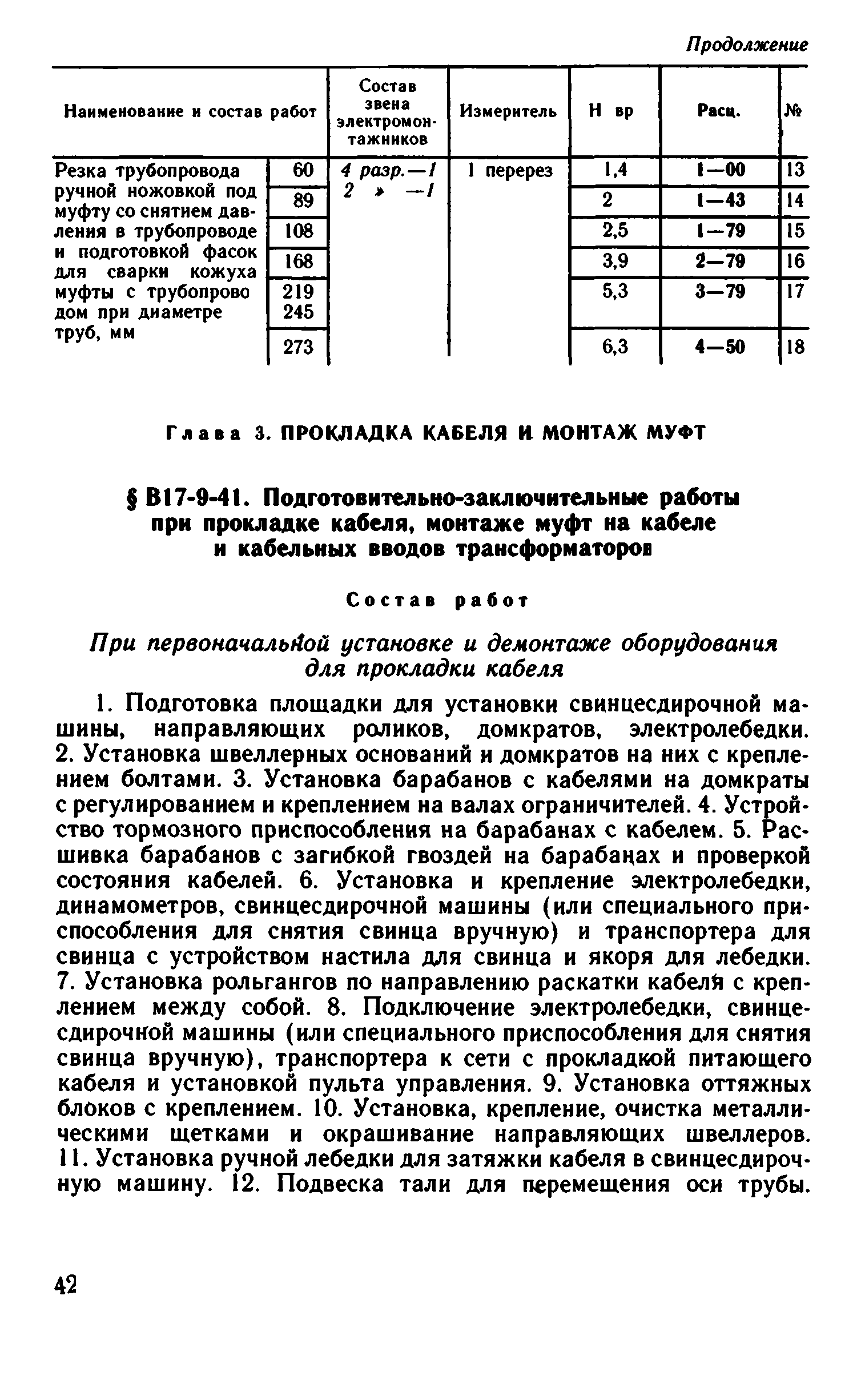 ВНиР В17-9