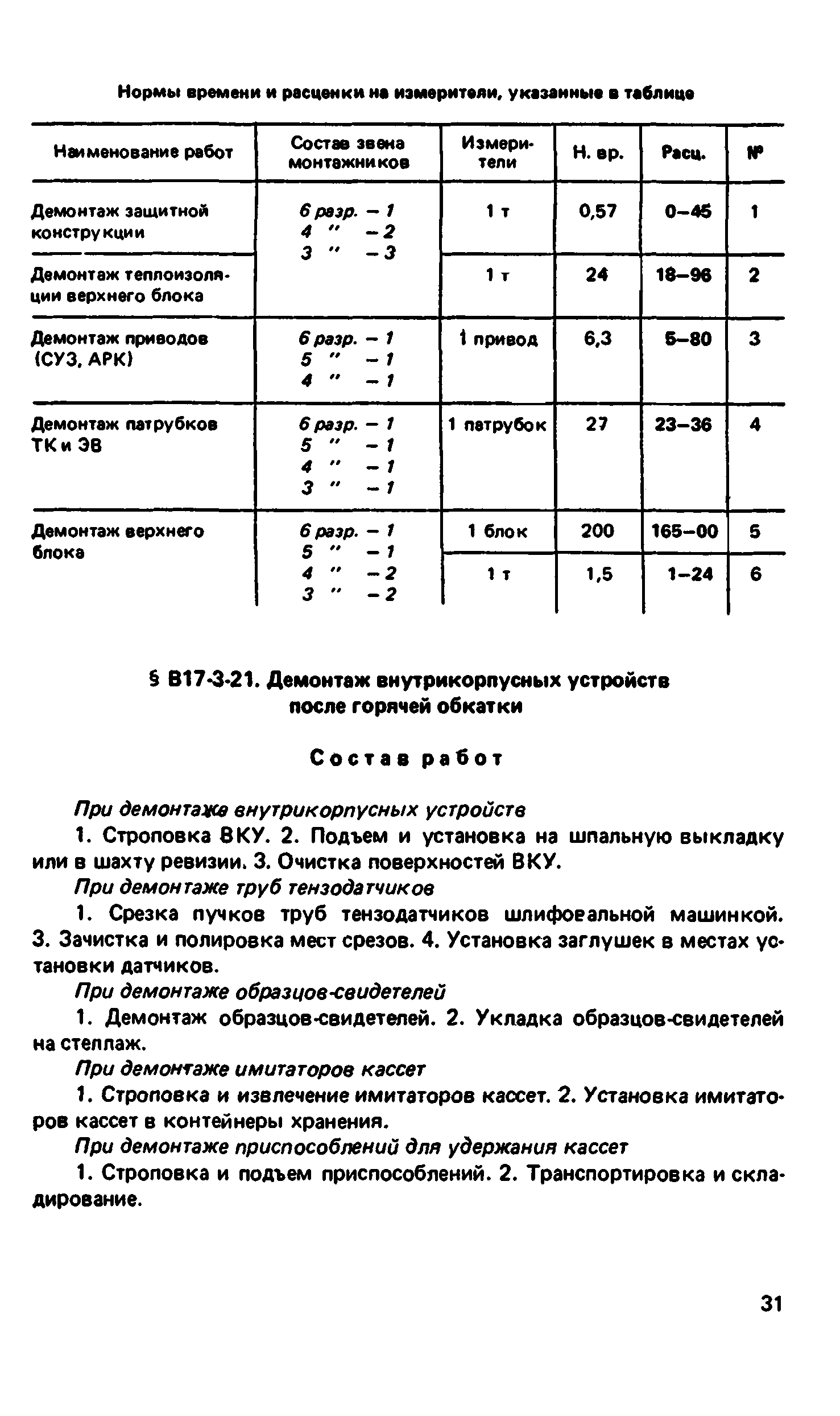 ВНиР В17-3