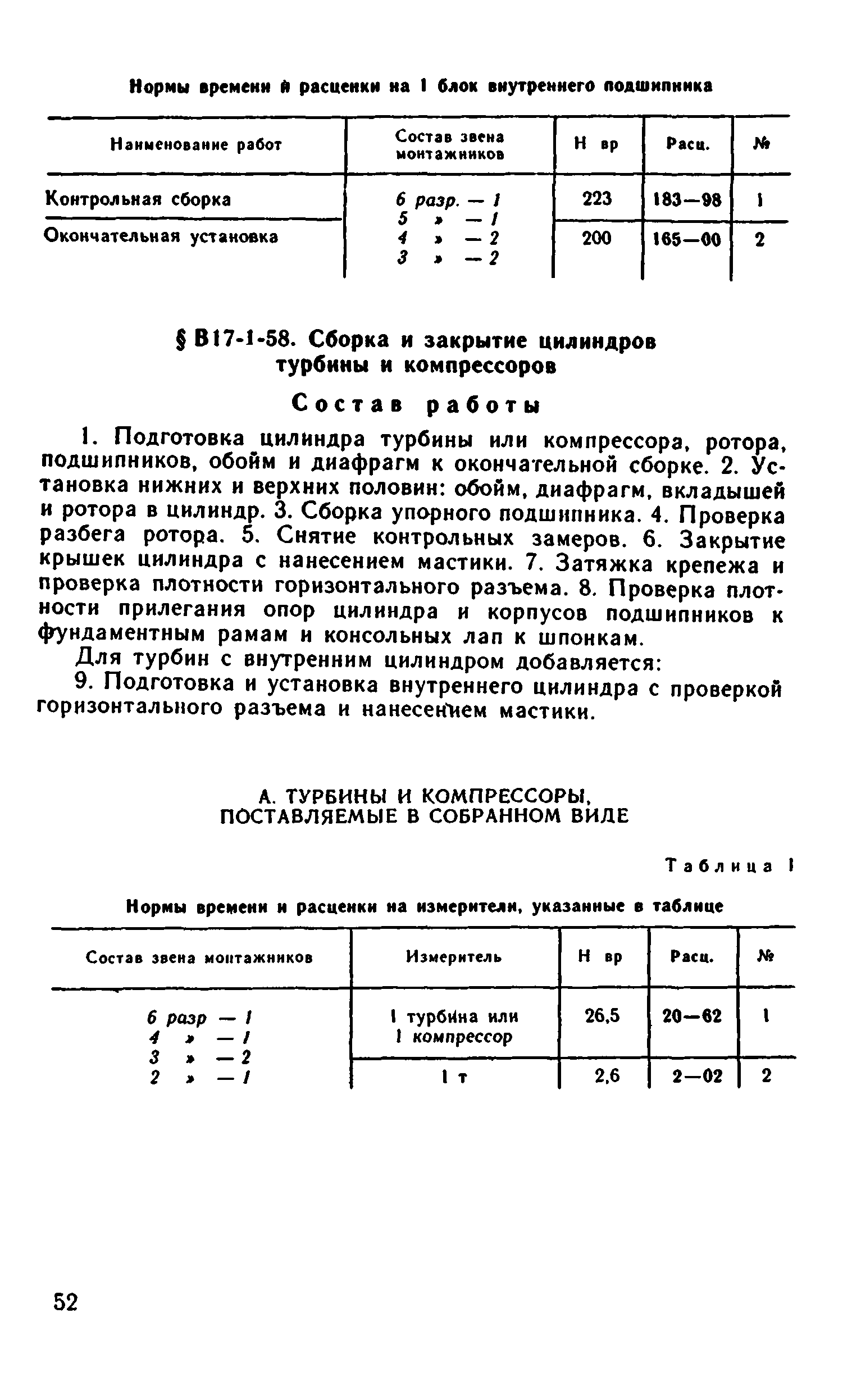 ВНиР В17-1