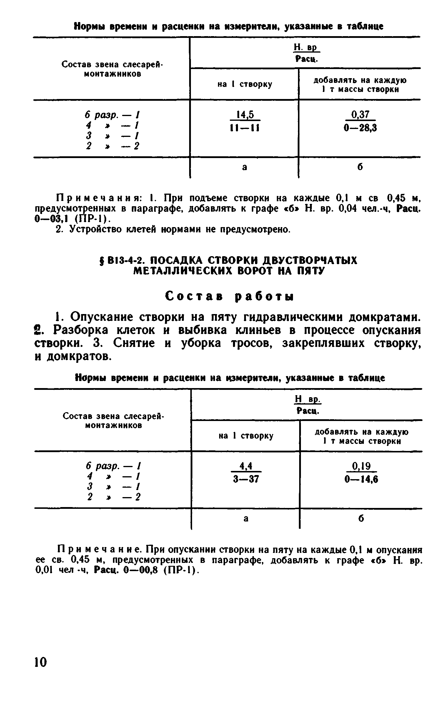 ВНиР В13-4