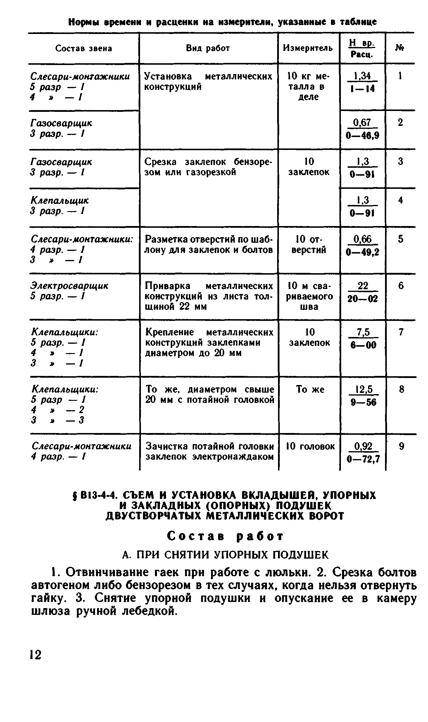 ВНиР В13-4