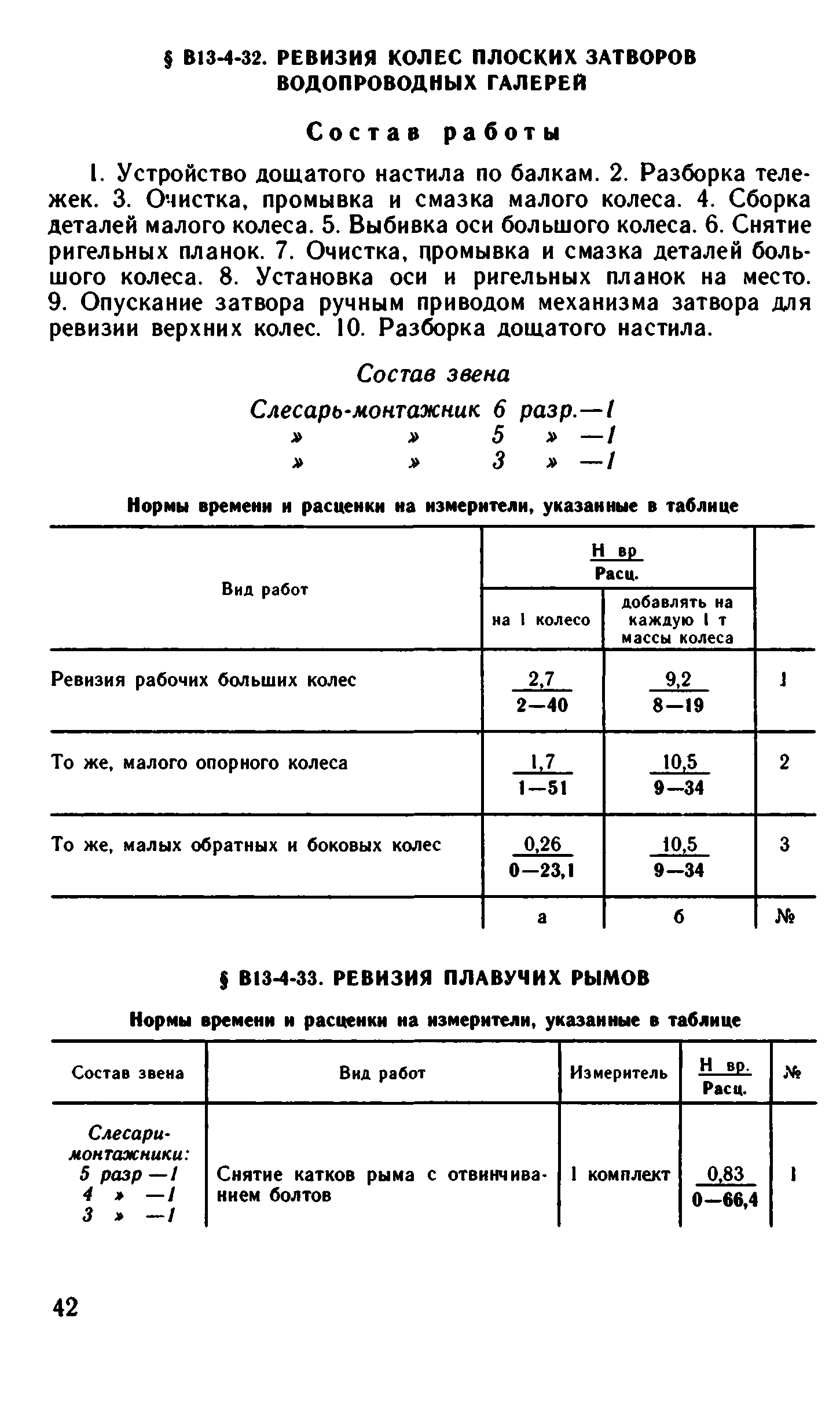 ВНиР В13-4