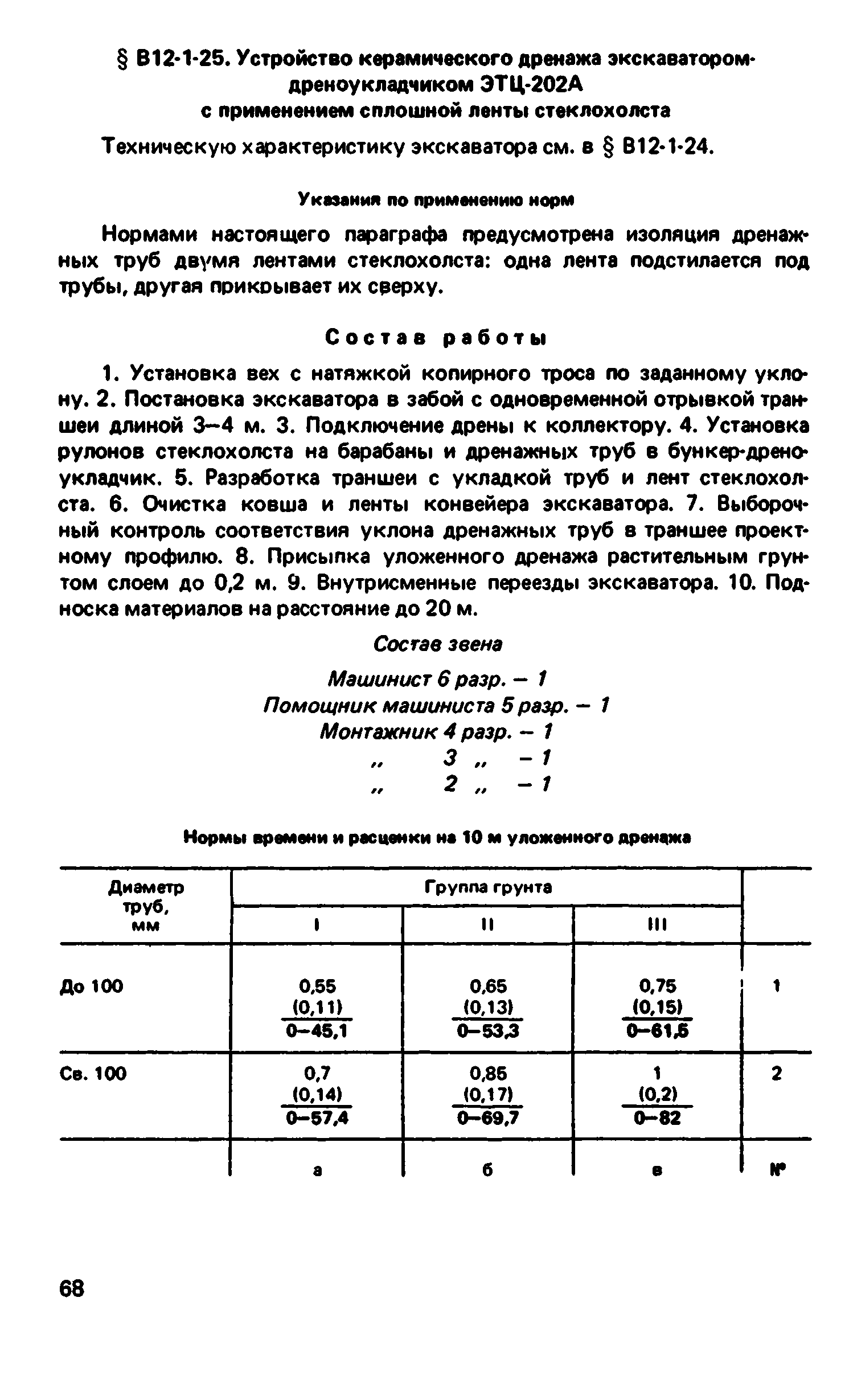 ВНиР В12-1