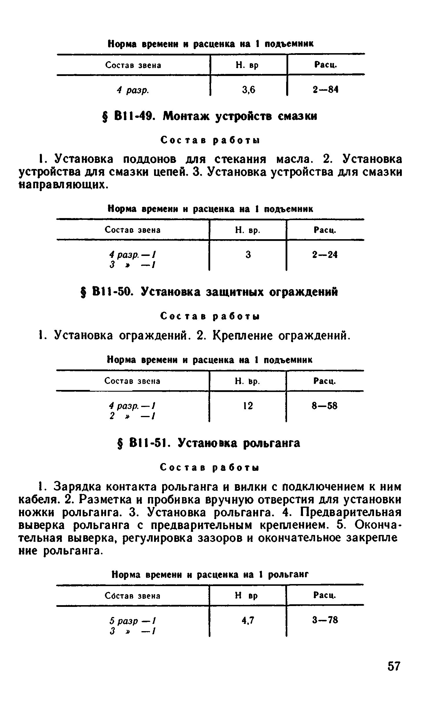 ВНиР В11