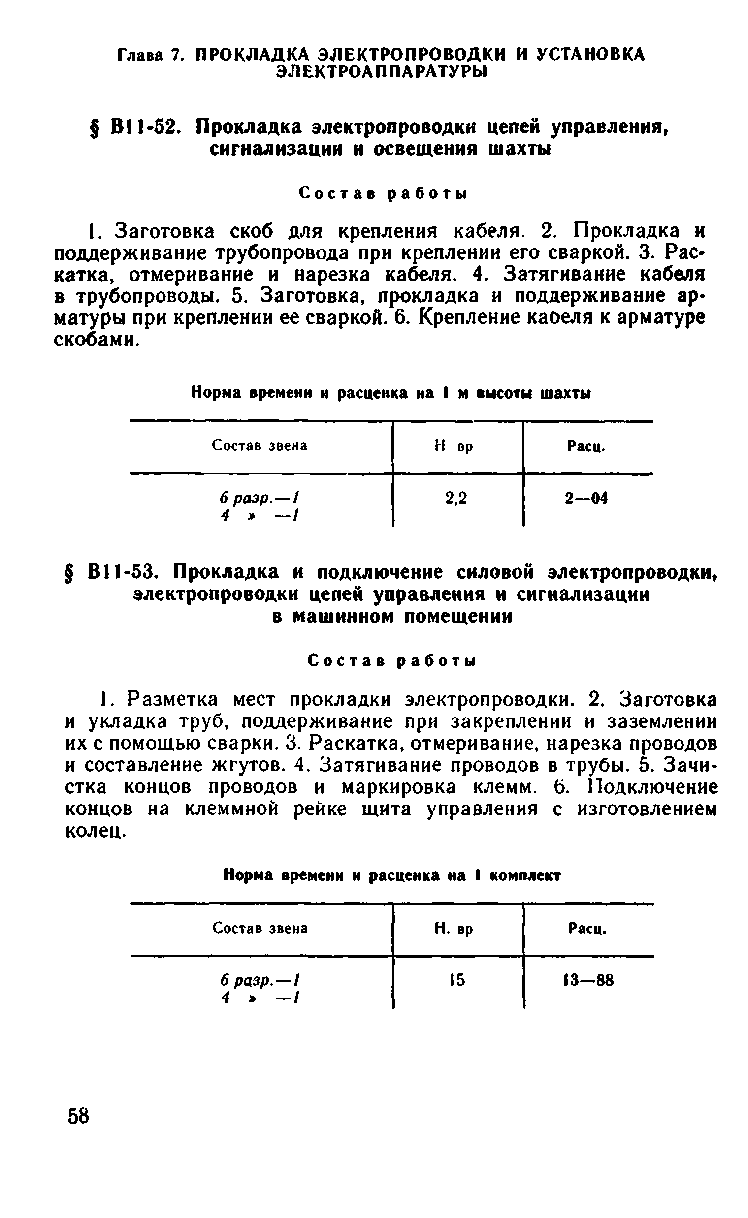 ВНиР В11