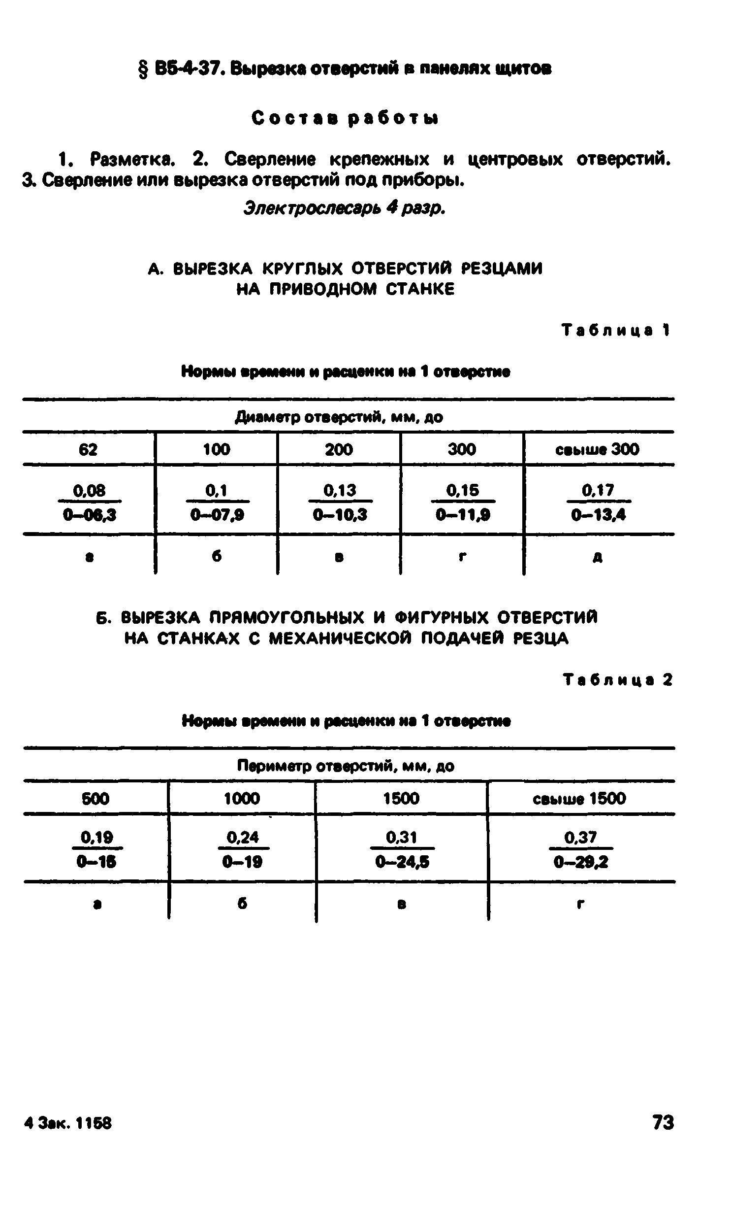 ВНиР В5-4