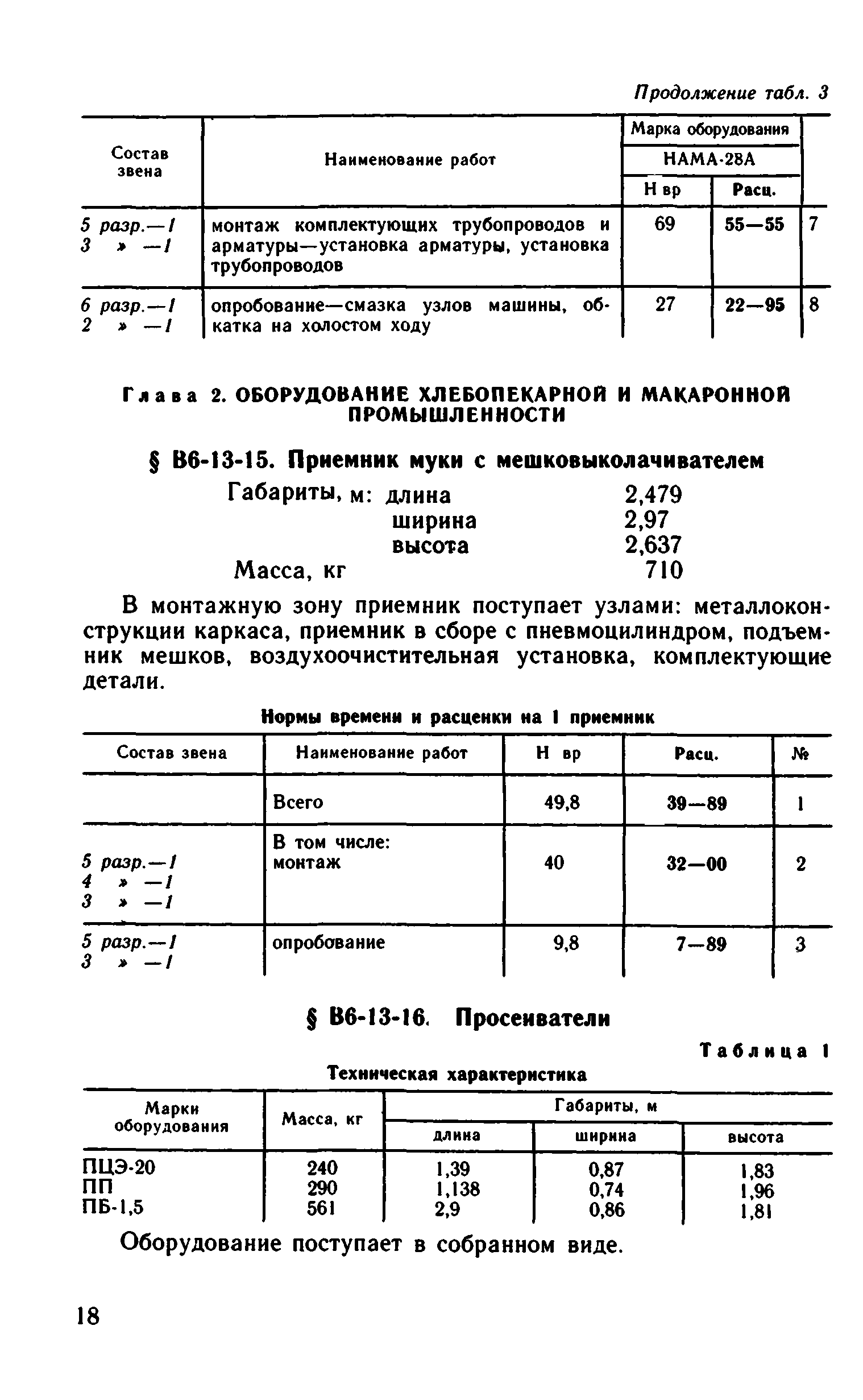 ВНиР В6-13