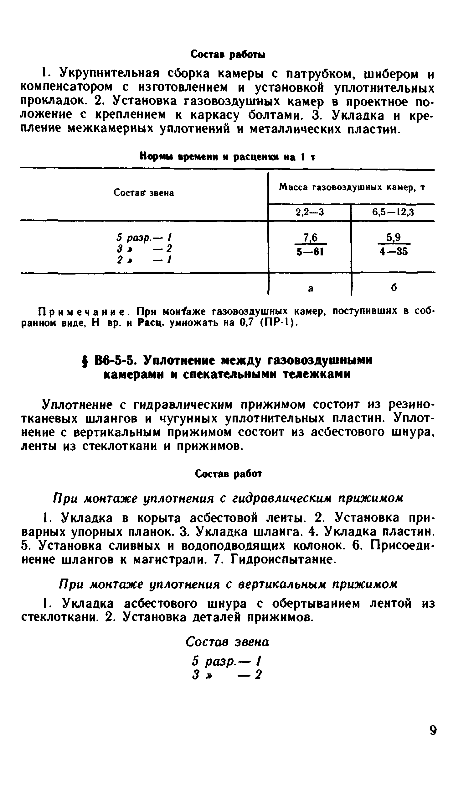 ВНиР В6-5