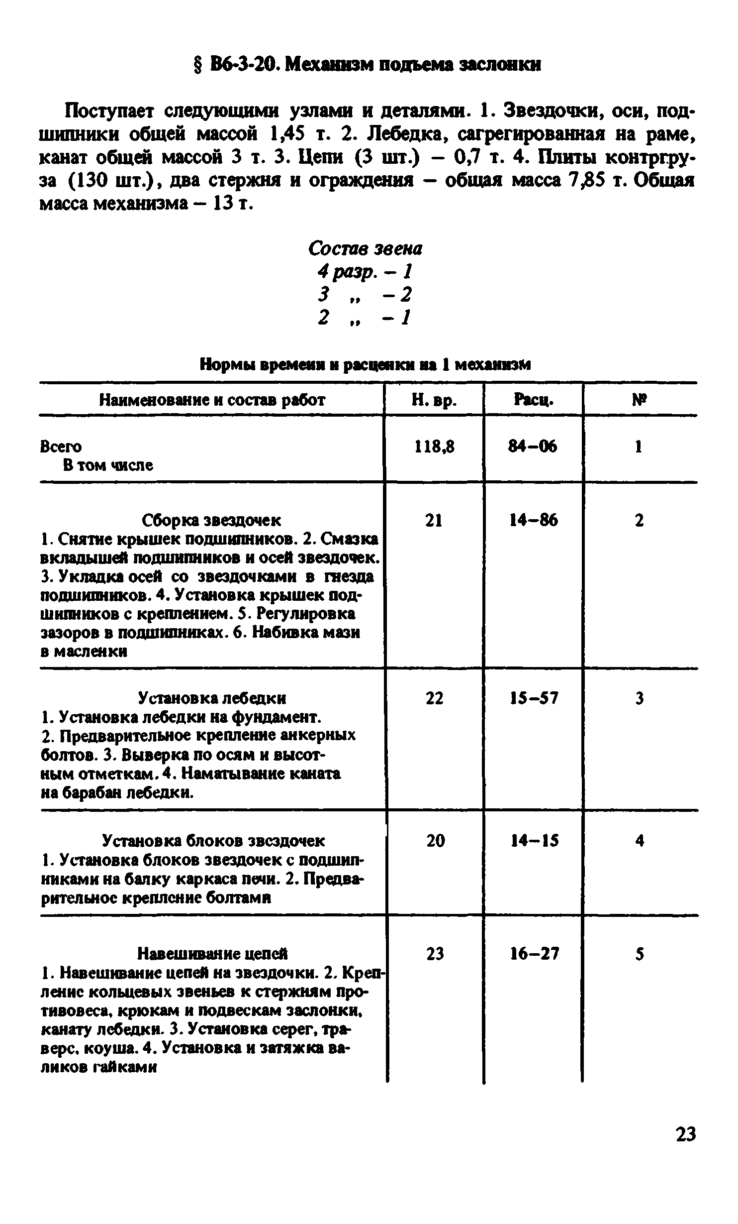 ВНиР В6-3