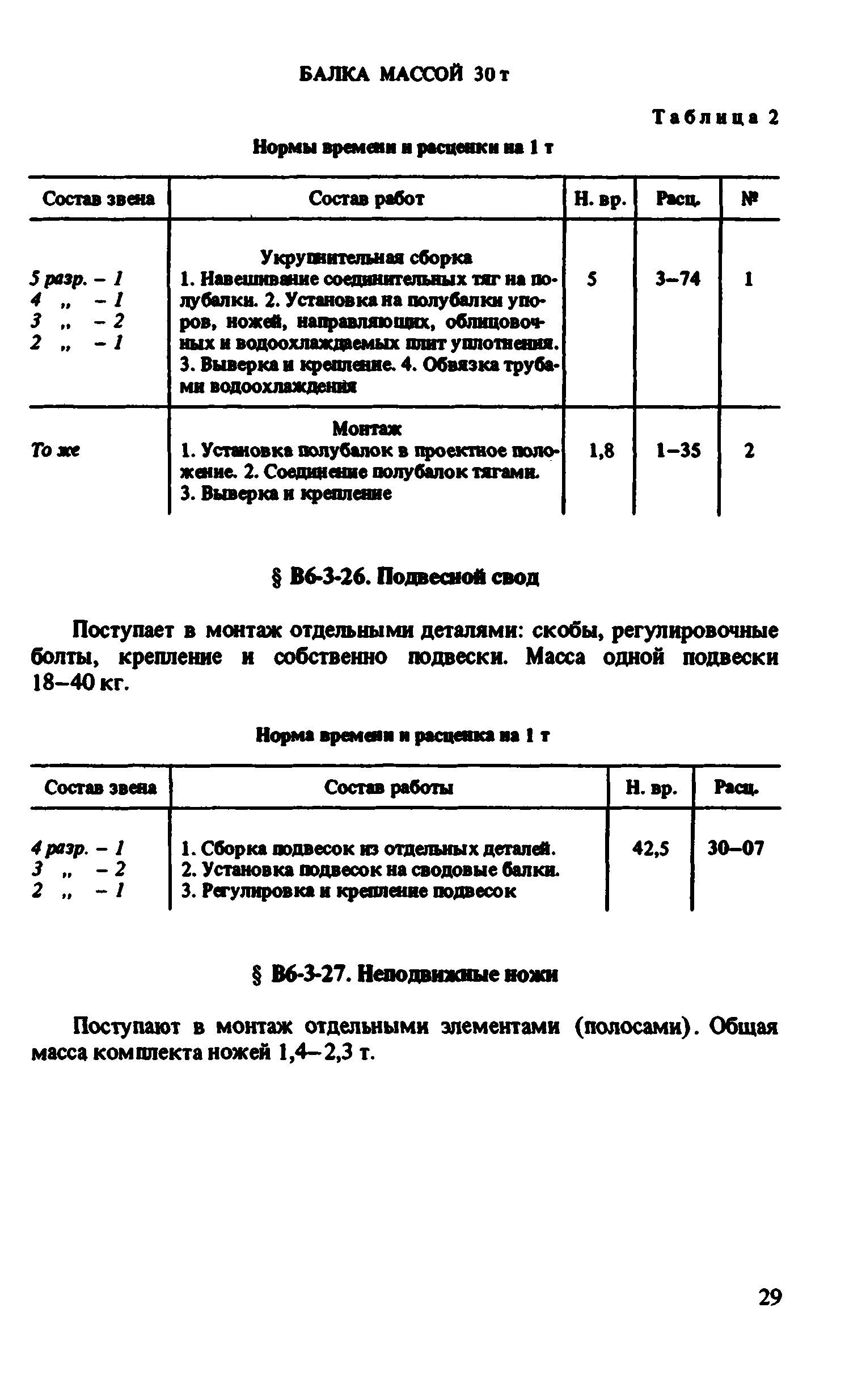 ВНиР В6-3