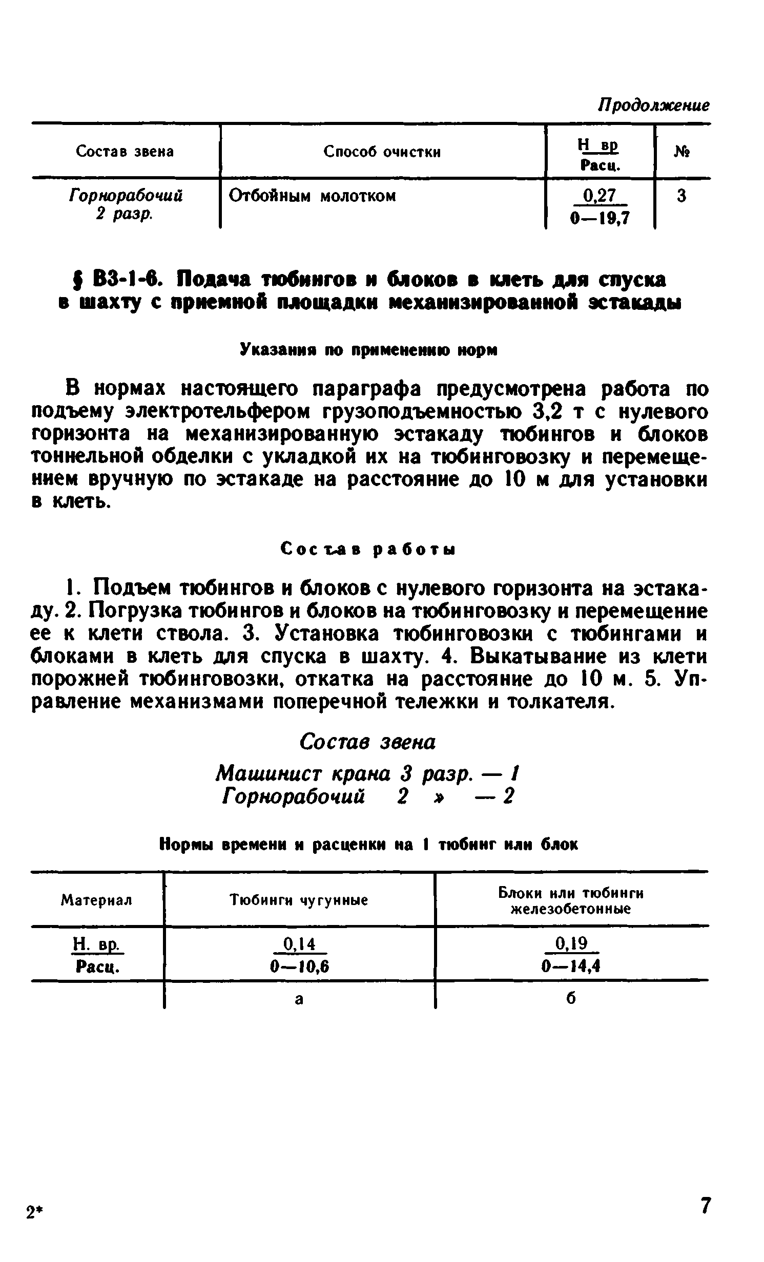 ВНиР В3-1