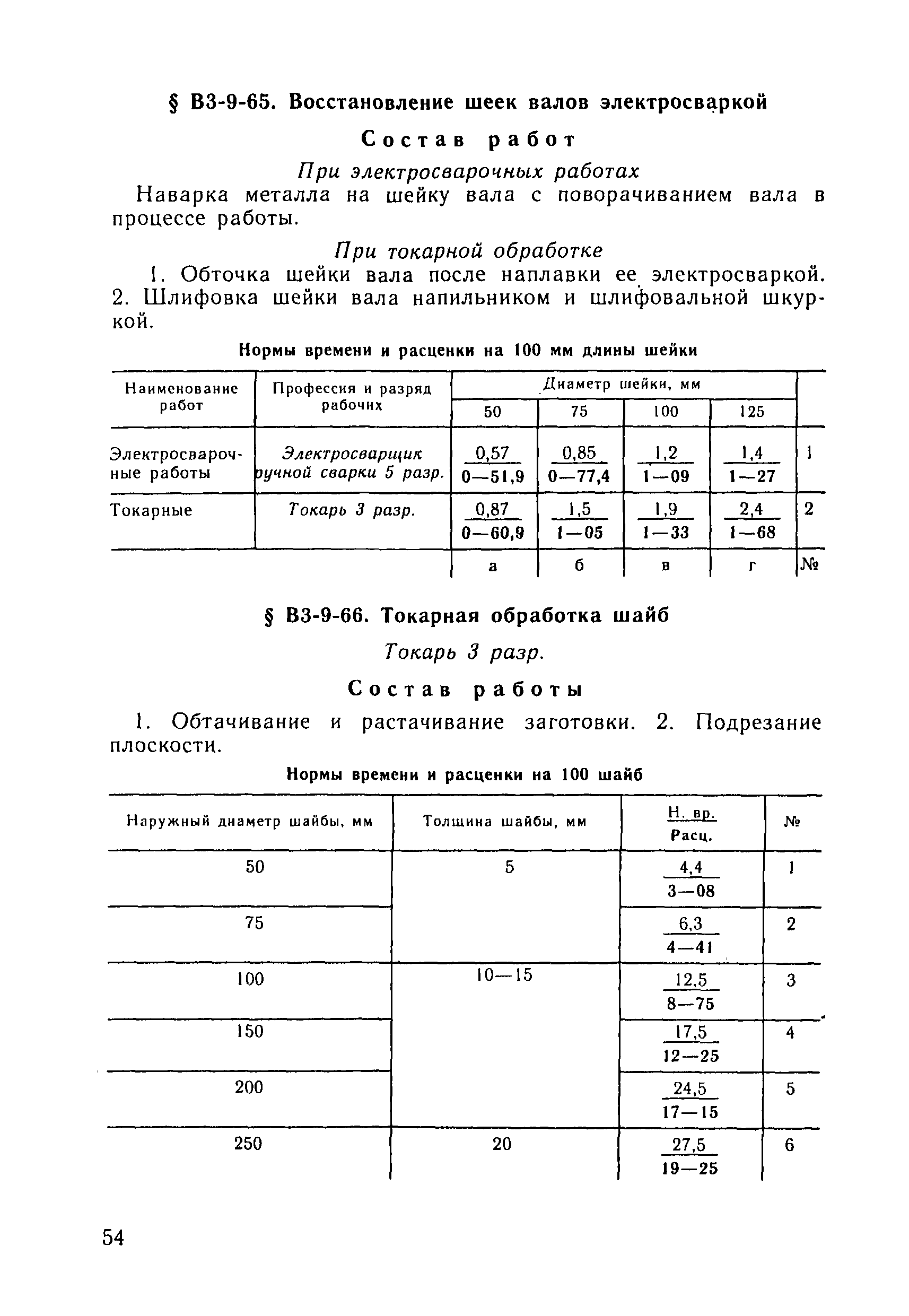 ВНиР В3-9