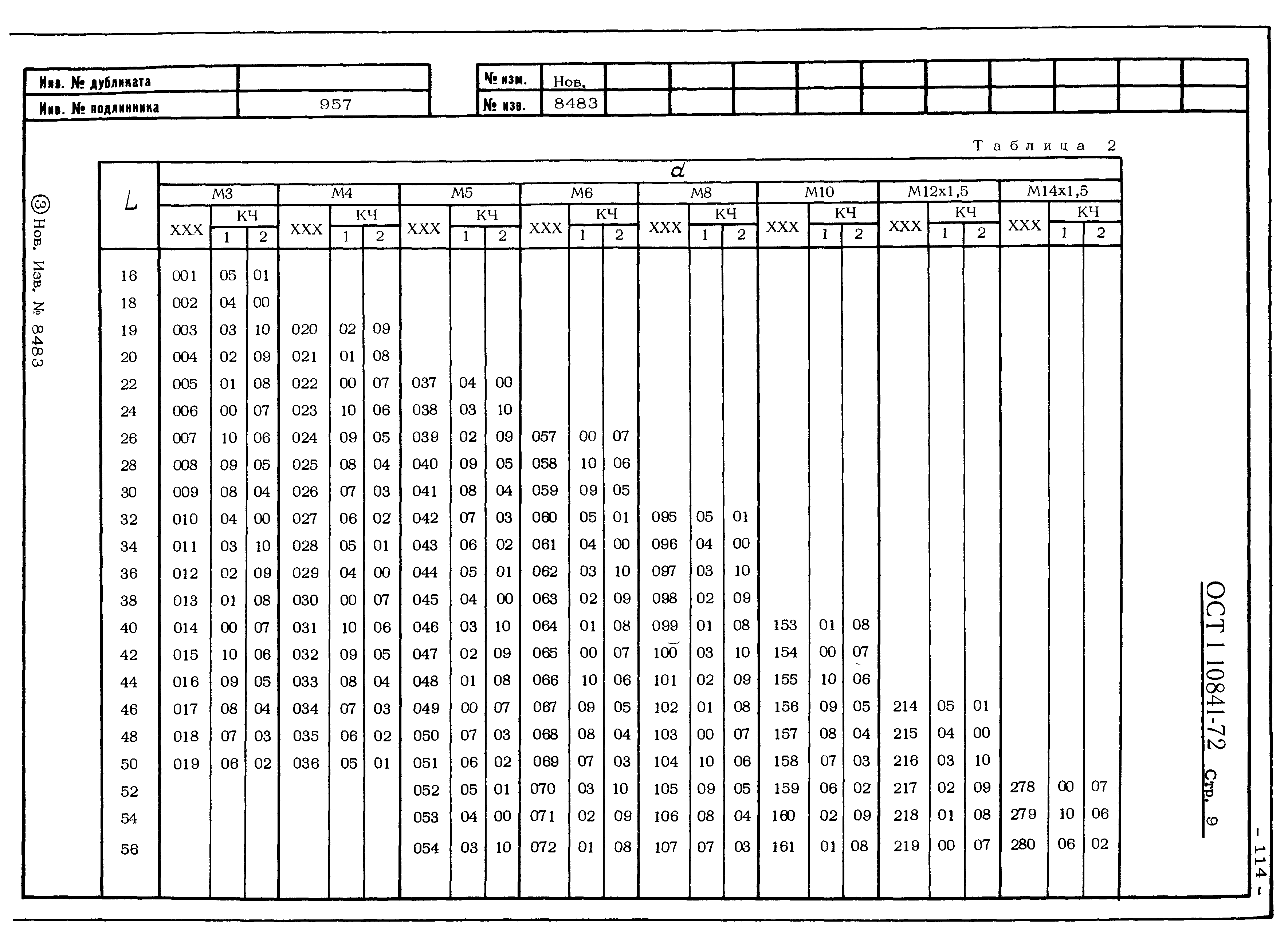 ОСТ 1 10841-72