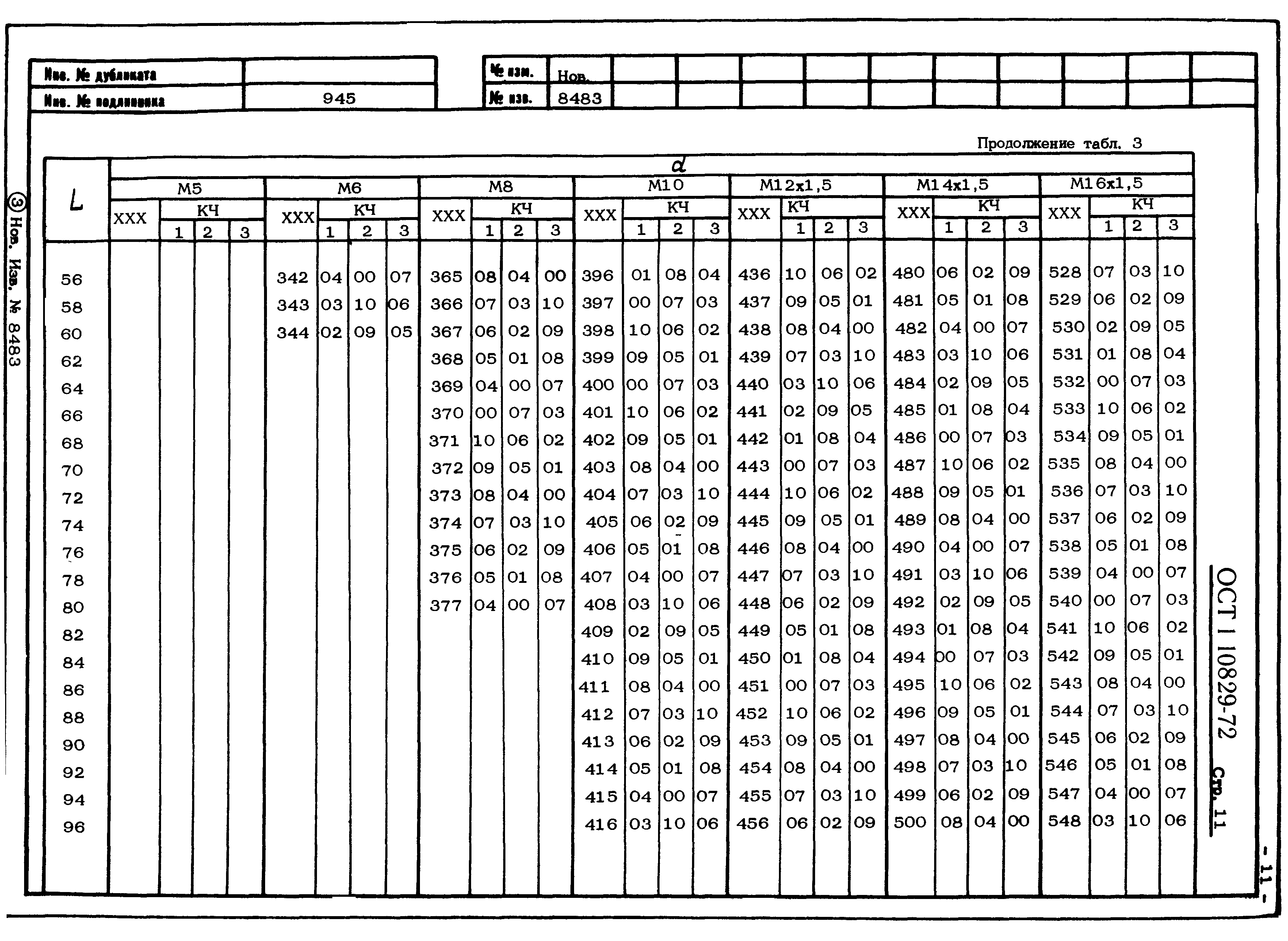 ОСТ 1 10829-72