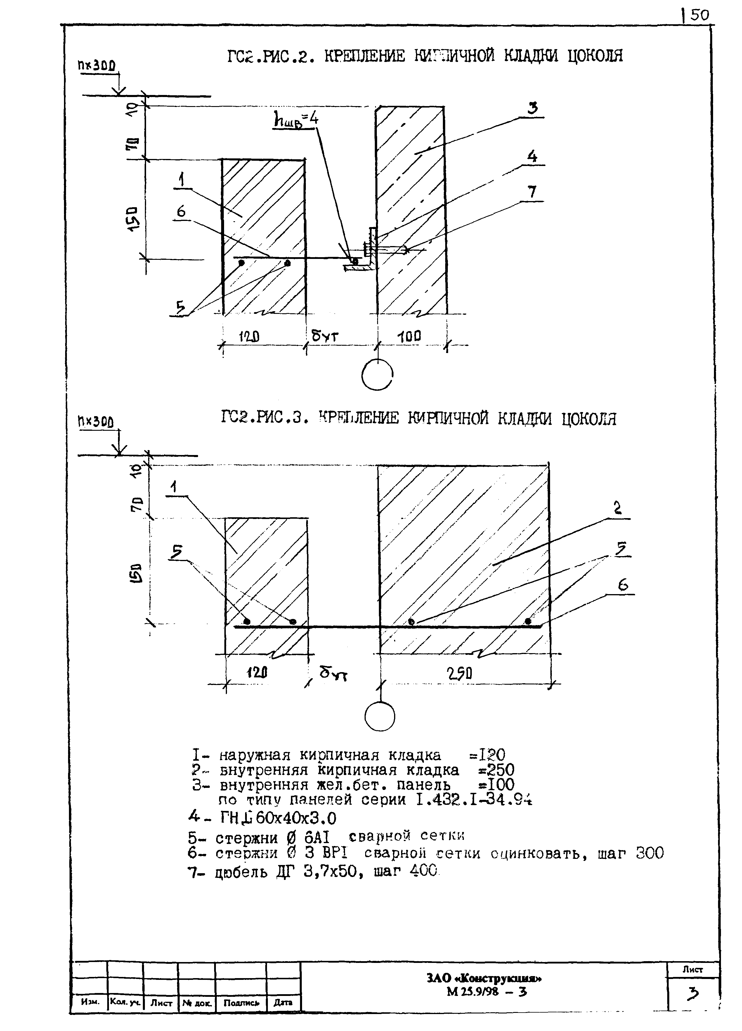 Шифр М25.9/98