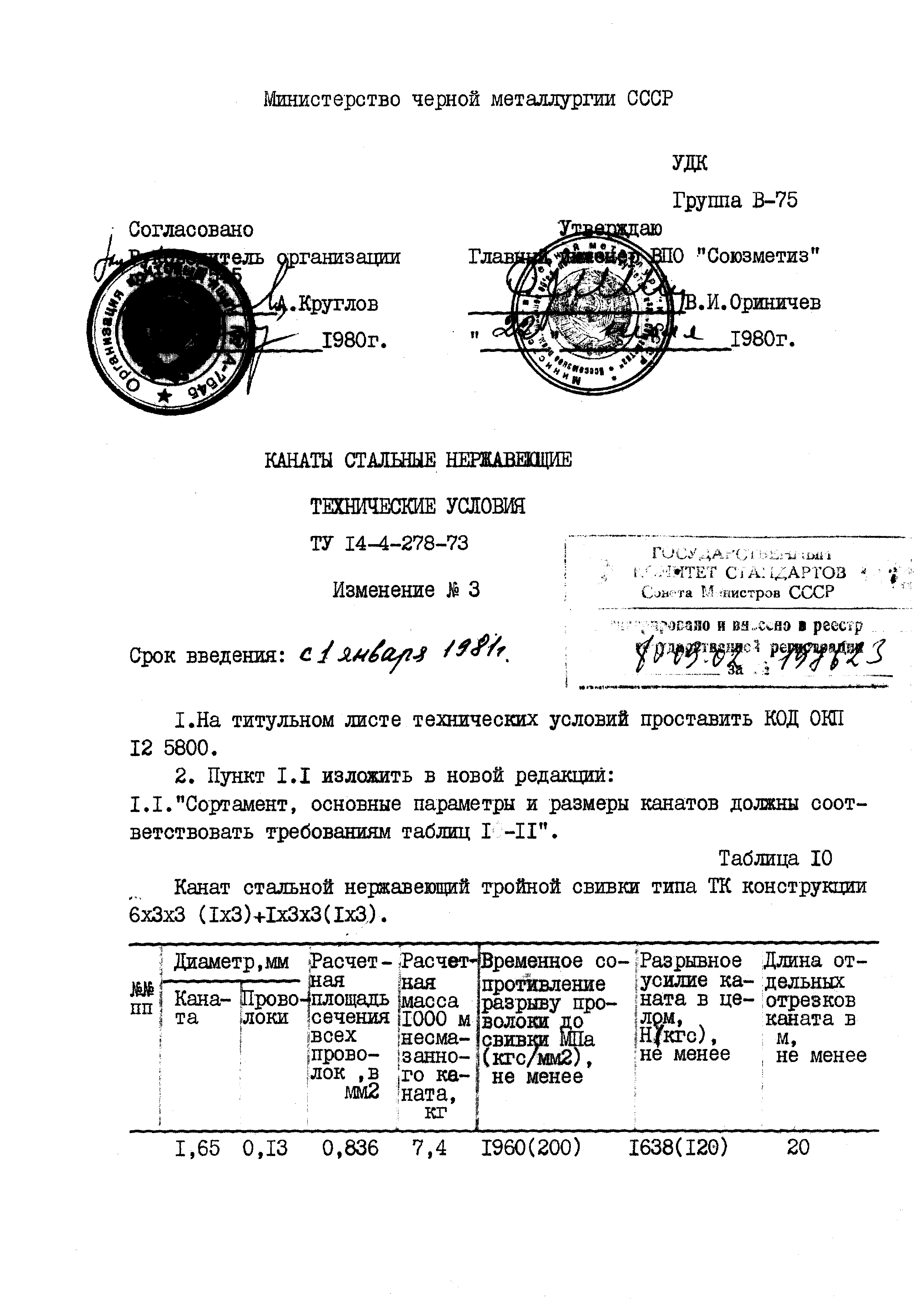 ТУ 14-4-278-73