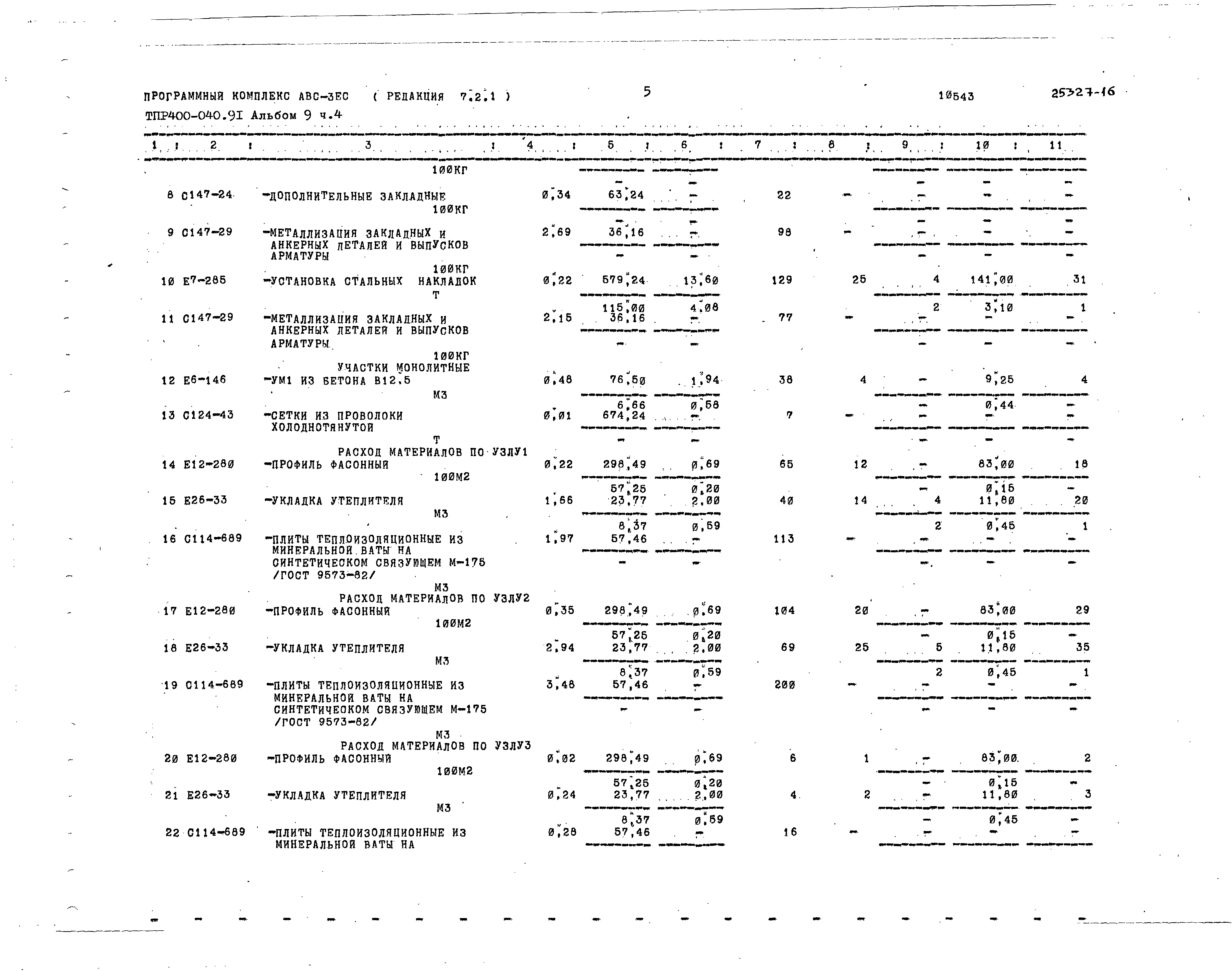 Типовые проектные решения 400-040.91