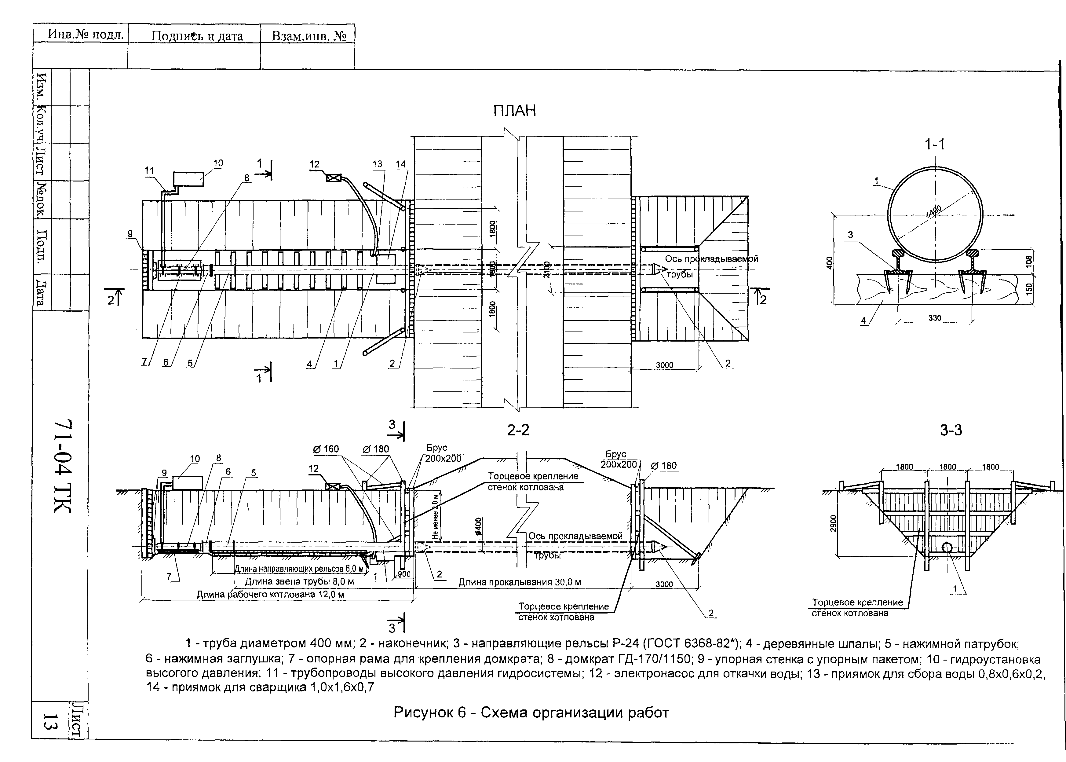 Технологическая карта 71-04 ТК